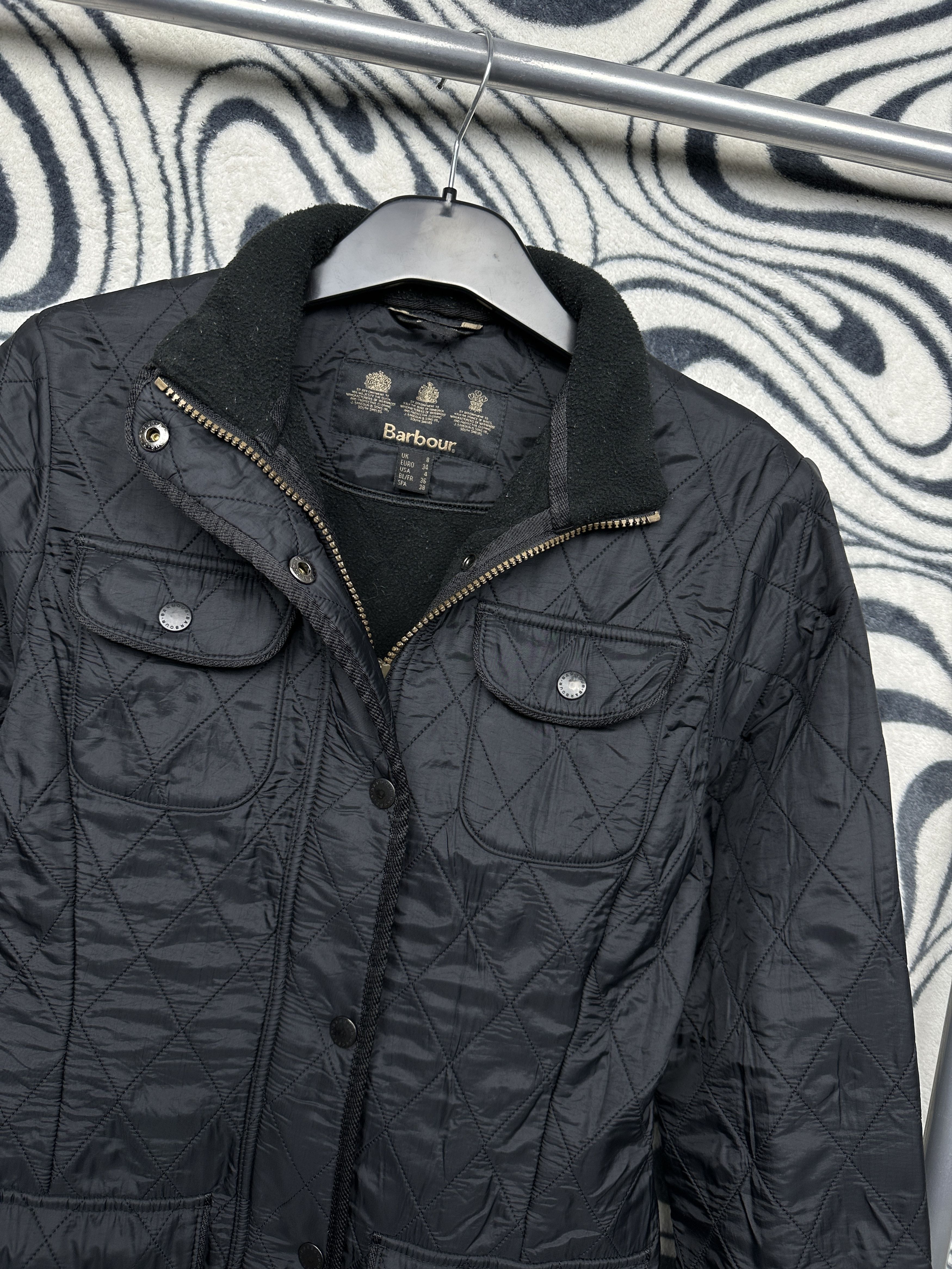 Barbour Barbour Vintage Utility Polarquilt Womens Quilted Jacket Size S / US 4 / IT 40 - 2 Thumbnail