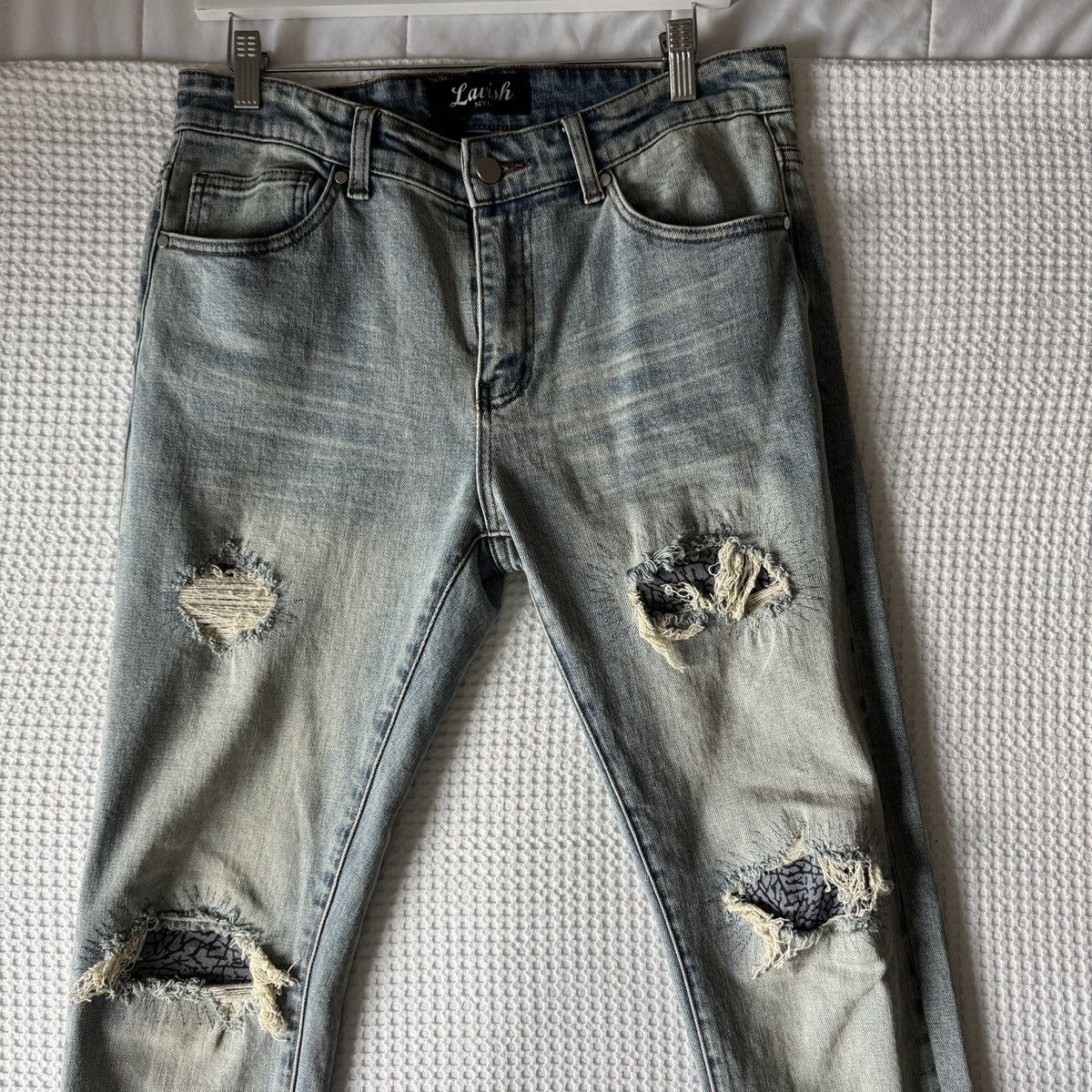 Other LavishNYC blue denim jeans Size US 32 / EU 48 - 2 Thumbnail