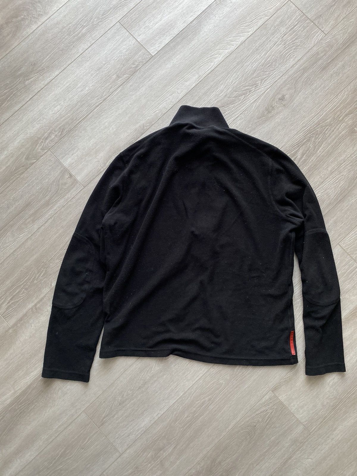 Prada × Vintage Prada 1/3 Zip Fleece Sweater Size XL / US 12-14 / IT 48-50 - 5 Thumbnail