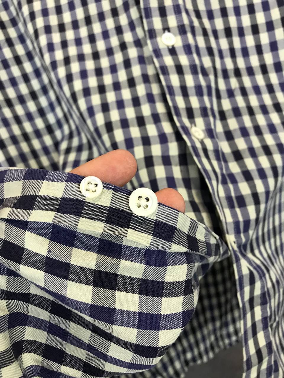 Aquascutum × Vintage Aquascutum casual designer vintage shirt Size US L / EU 52-54 / 3 - 5 Thumbnail
