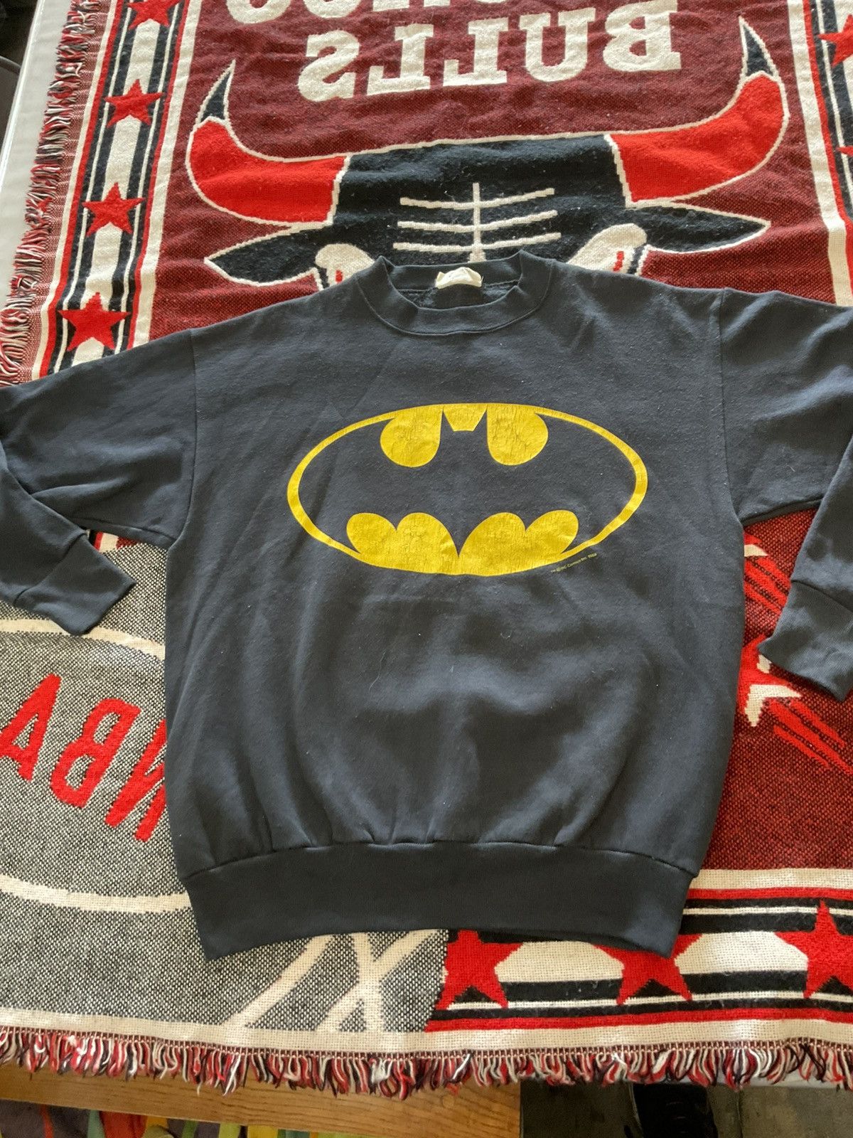 Vintage Vintage Batman, DC comment 1989 crewneck sweater medium Size US M / EU 48-50 / 2 - 1 Thumbnail