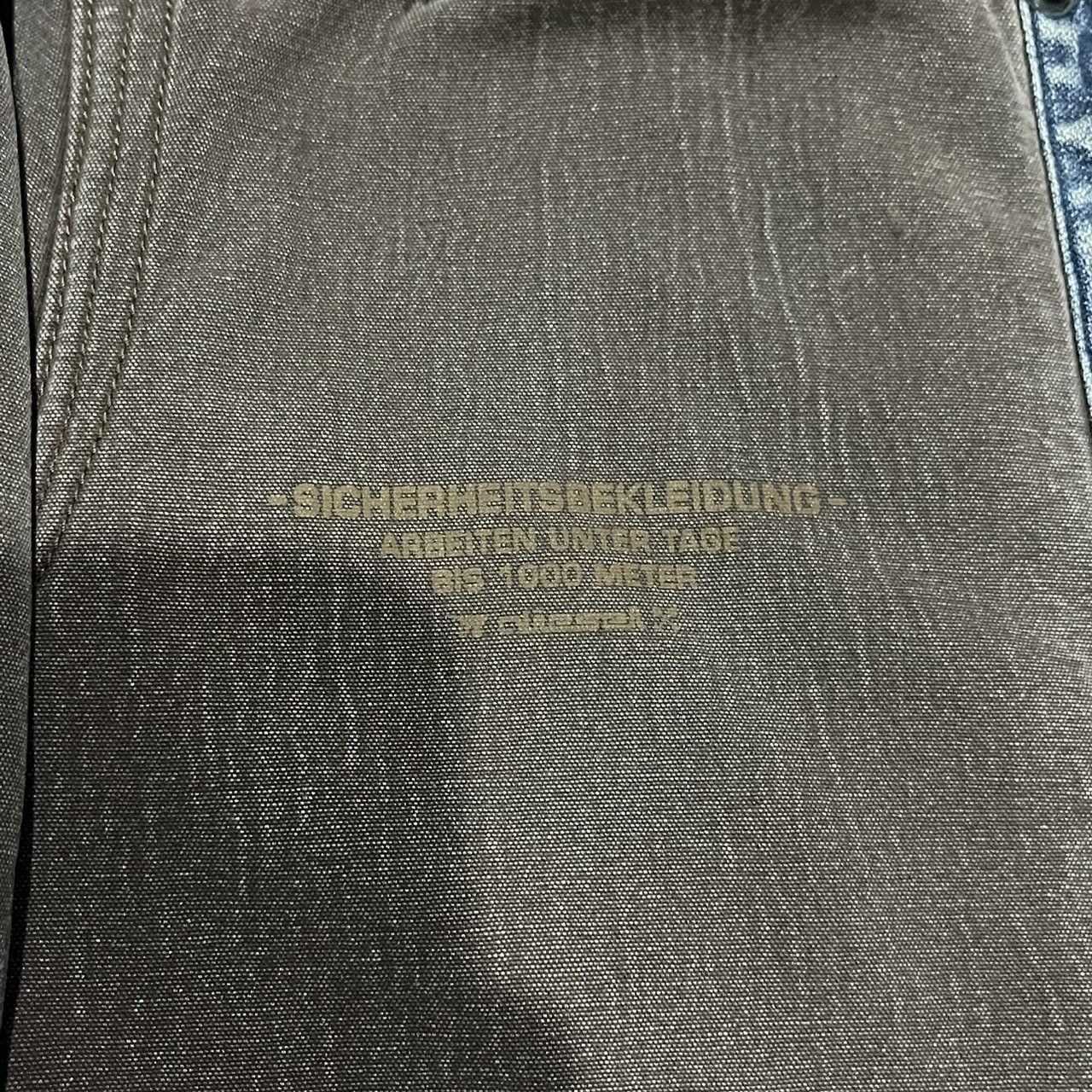 Diesel × Vintage Vintage diesel sicherheitsbekleidung faded distressed jacket Size US S / EU 44-46 / 1 - 8 Thumbnail