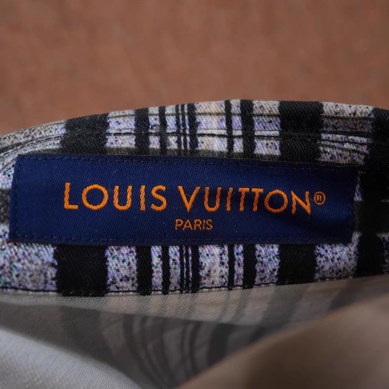 Louis Vuitton LV Landscape Photo Logo Oil Check Shirt Jacket XS Size US XS / EU 42 / 0 - 4 Thumbnail
