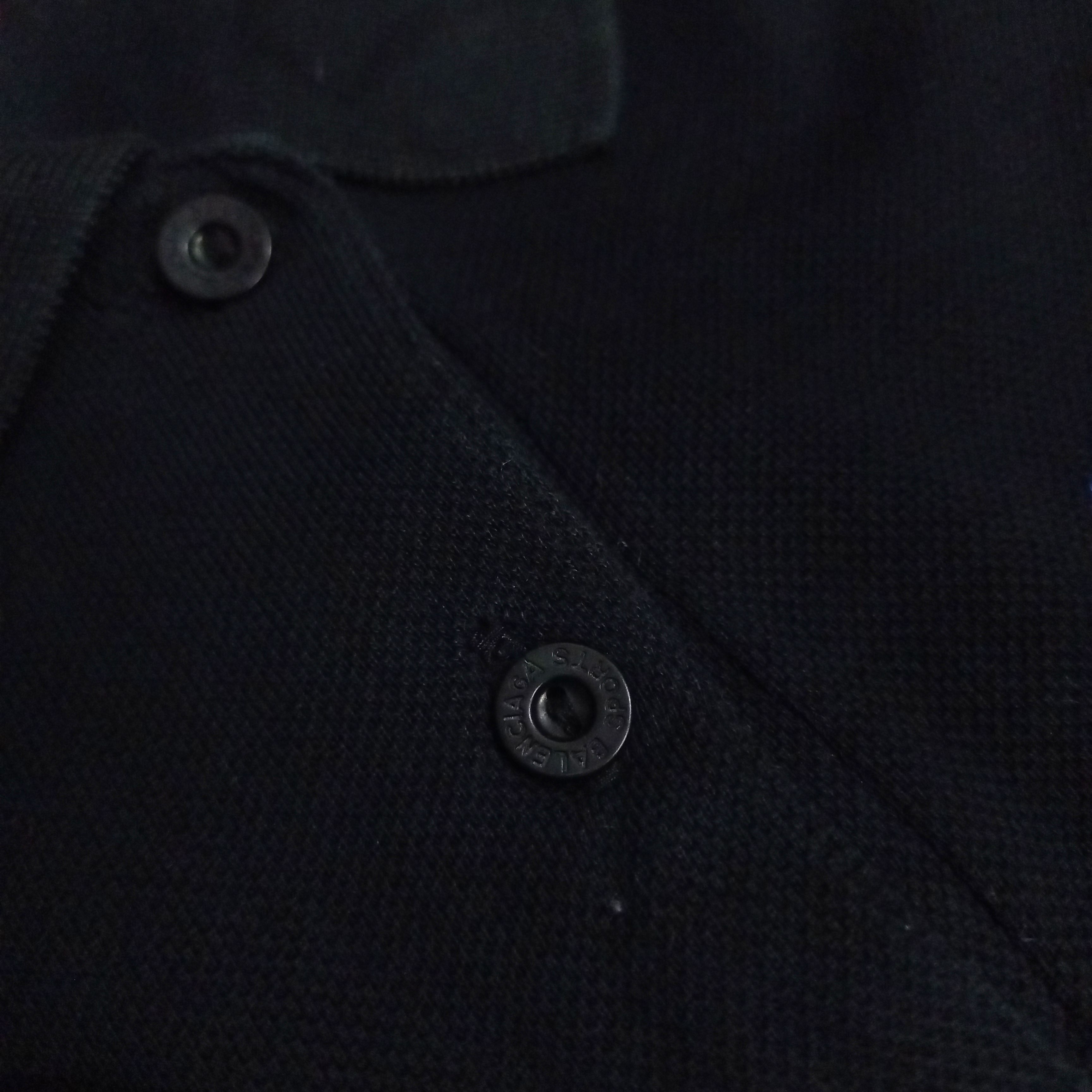 Balenciaga Balenciaga Sport - Half Button Long Sleeve Polo Tshirt Size US M / EU 48-50 / 2 - 3 Thumbnail