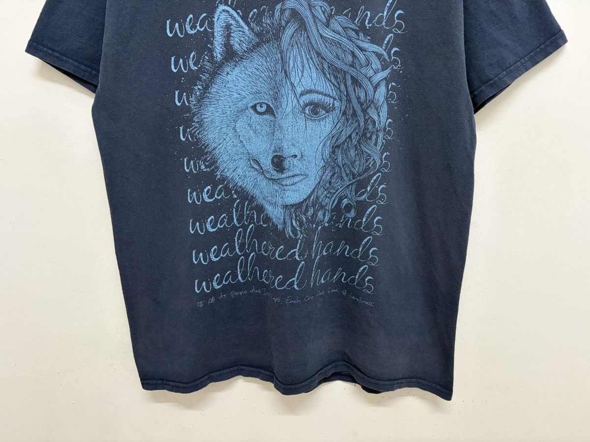 Band Tees WEATHERED HANDS ALTERNATIVE ROCK HARDCORE EMO BAND GILDAN Size US L / EU 52-54 / 3 - 4 Thumbnail