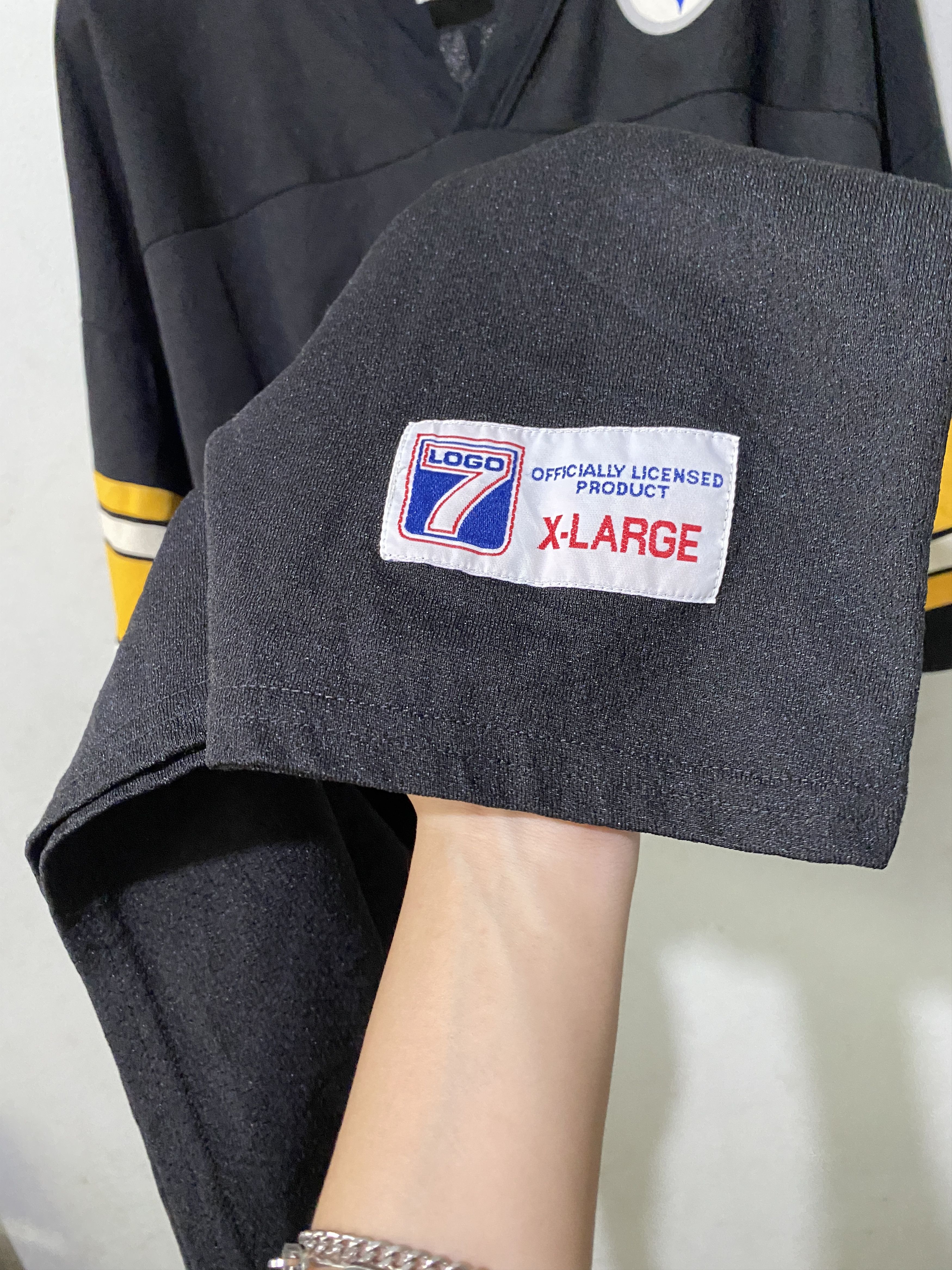 NFL × Vintage Vintage 90s Pittsburgh Steeler football NFL Jersey Size US XL / EU 56 / 4 - 8 Thumbnail