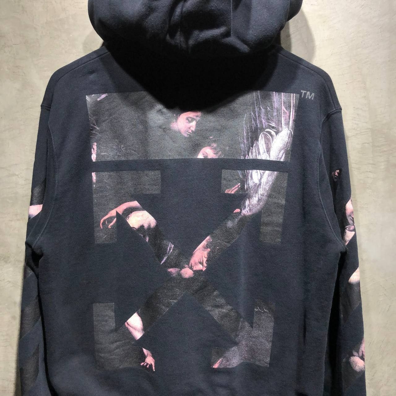 Off-White Off-White SS20 Caravaggio Arrows hoodie Size US L / EU 52-54 / 3 - 2 Thumbnail