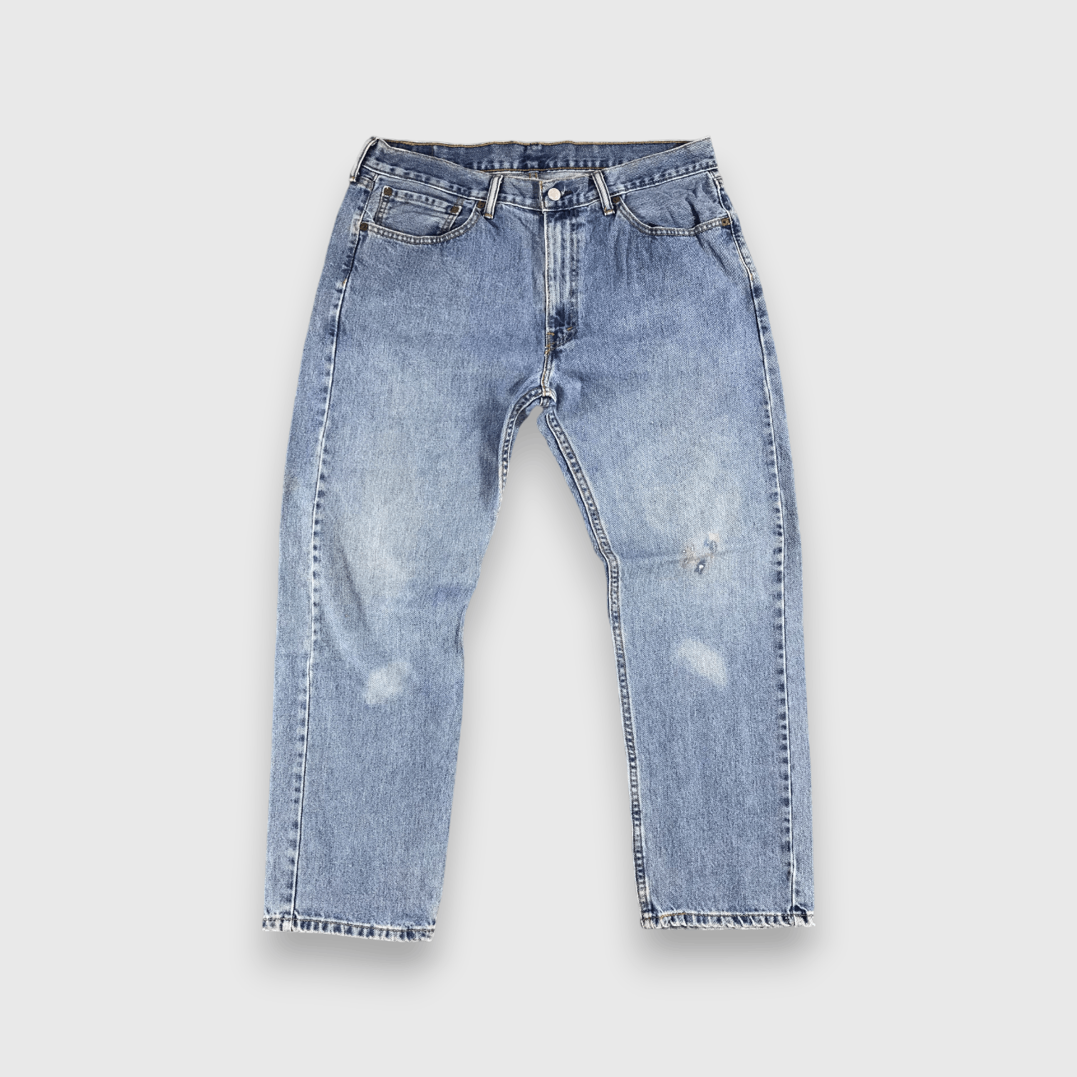 Levi's Light Wash Vintage Levis 505 Jeans-J1190 Size US 37 - 1 Thumbnail