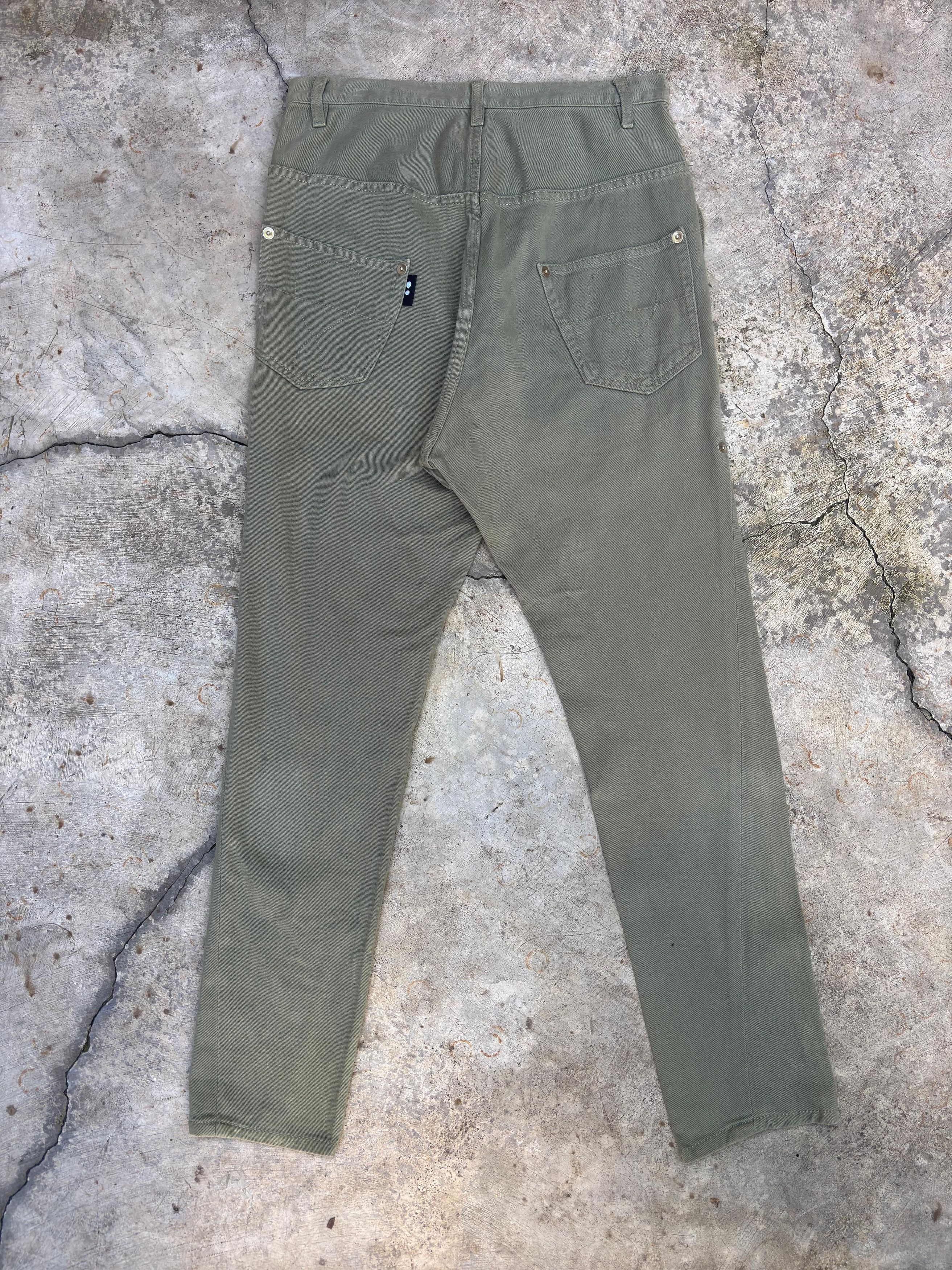 Issey Miyake × mercibeaucoup Mercibeaucoup By Issey Miyake Love Pocket Jeans Size 31" - 2 Thumbnail