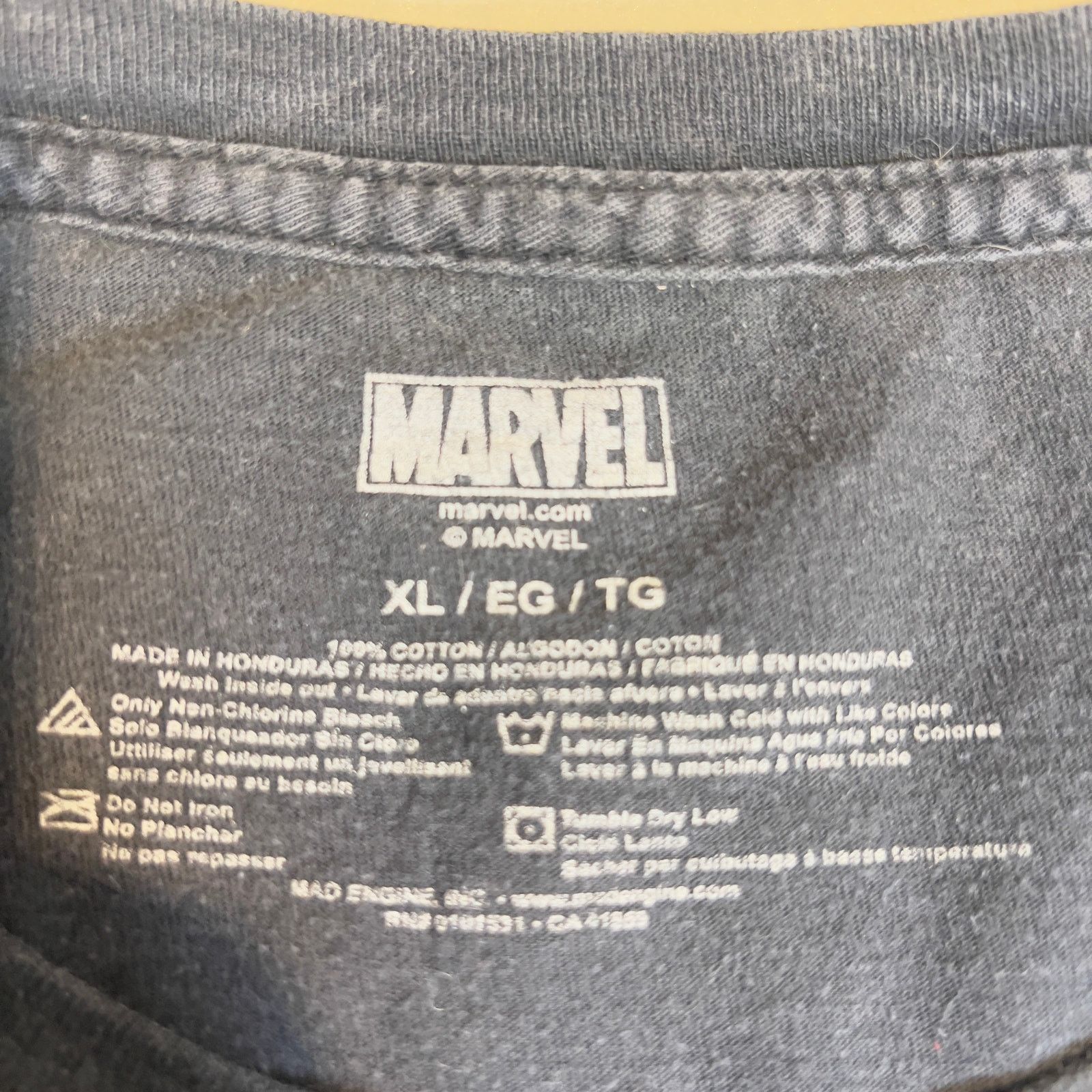 DC Comics Marvel Universe X-Men Comics Deadpool Logo T-Shirt Men's XL Size US XL / EU 56 / 4 - 3 Thumbnail