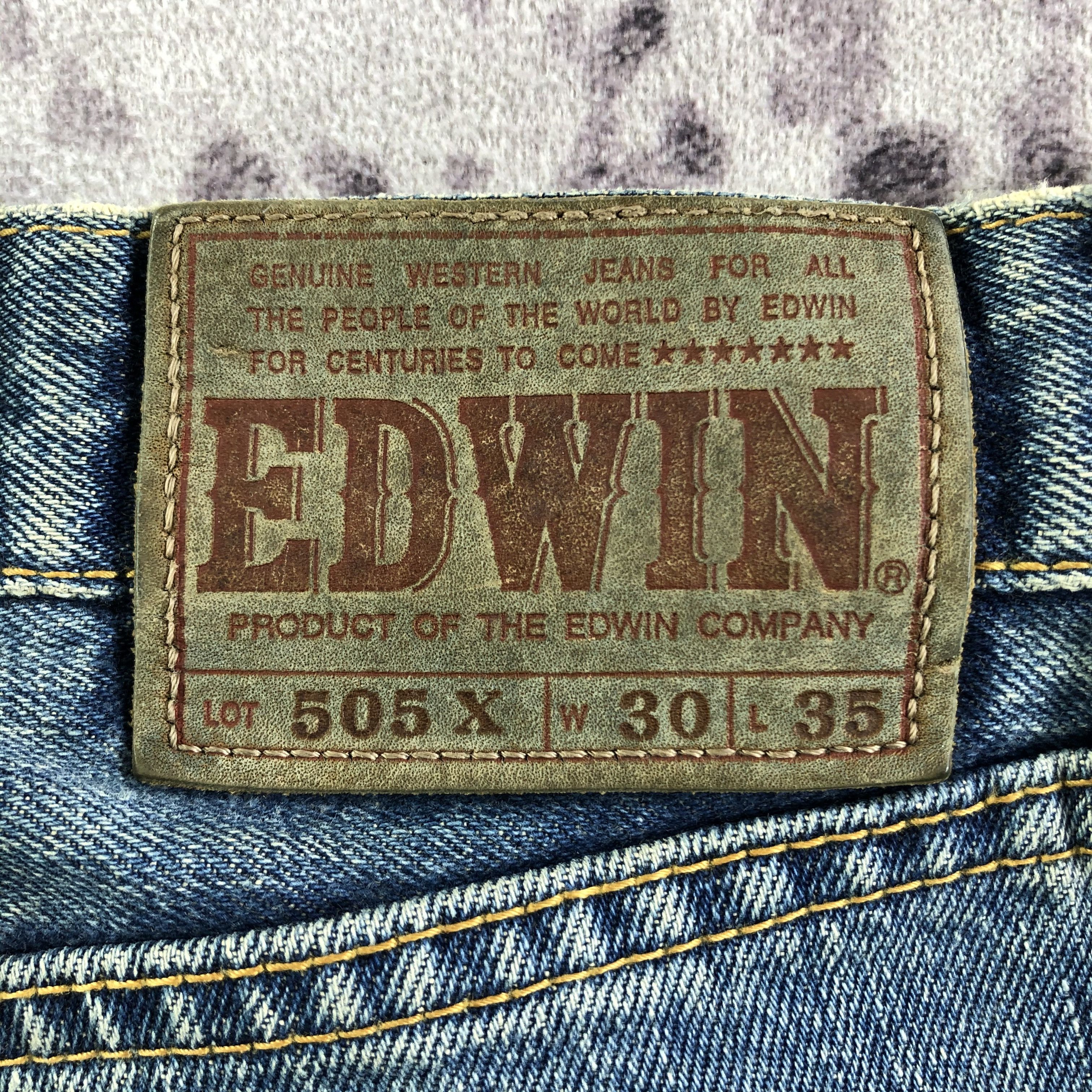 Edwin Vintage Edwin 505 Selvedge Jeans-JM3612 Size US 32 / EU 48 - 6 Thumbnail