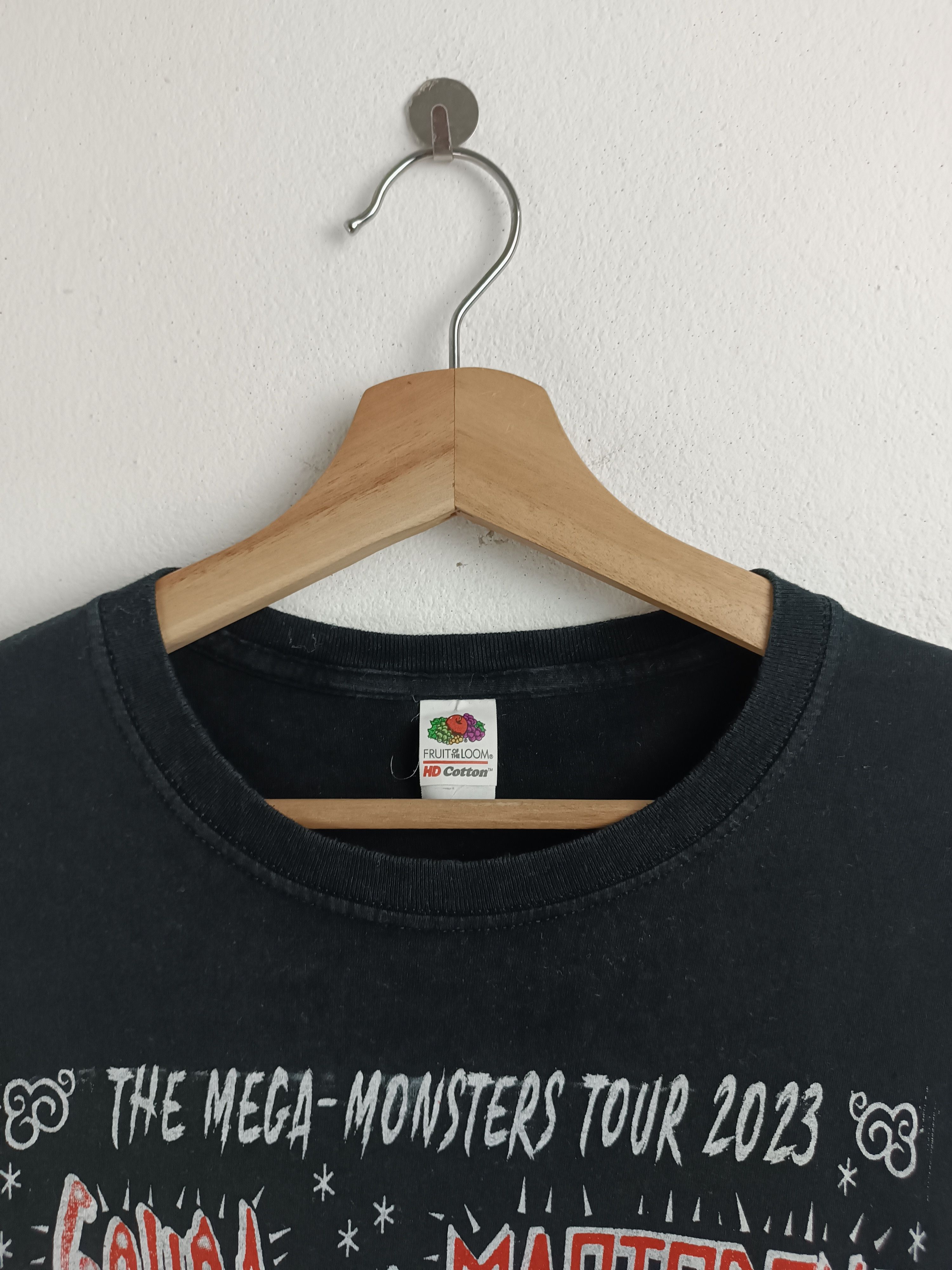 Band Tees VINTAGE GOJIRA & MASTODON MEGA MONSTER TOUR 2023 VERY RARE Size US XL / EU 56 / 4 - 8 Thumbnail
