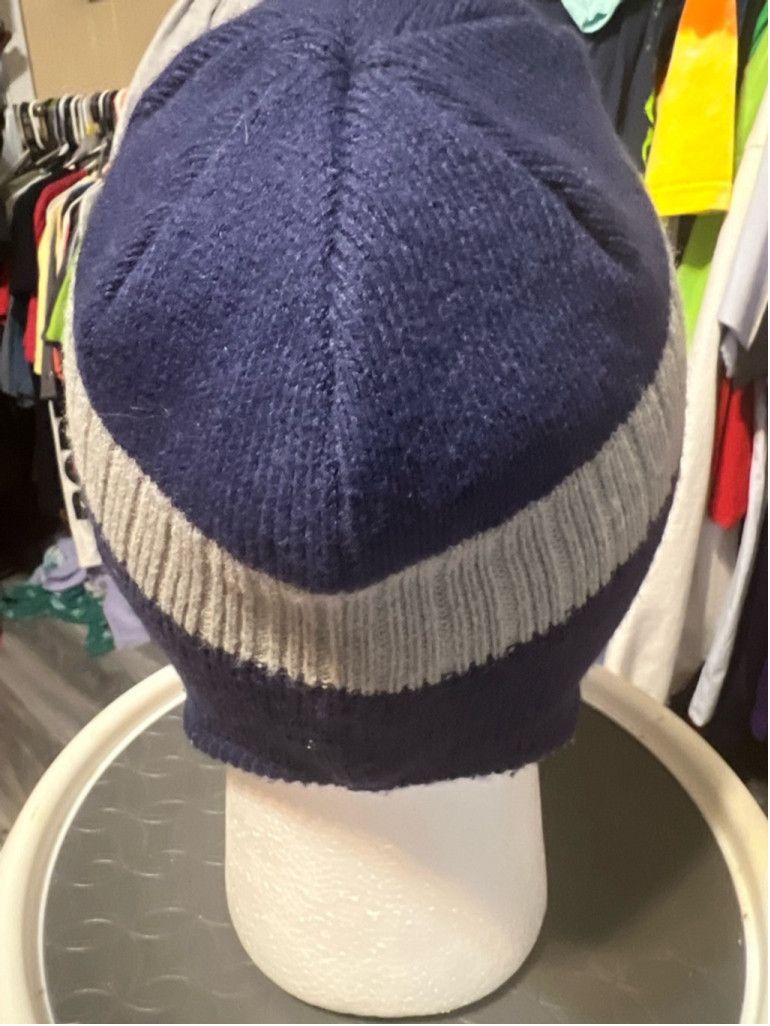 Nike Unisex Nike Beanie Hat One Size Blue Grayi Size ONE SIZE - 3 Thumbnail