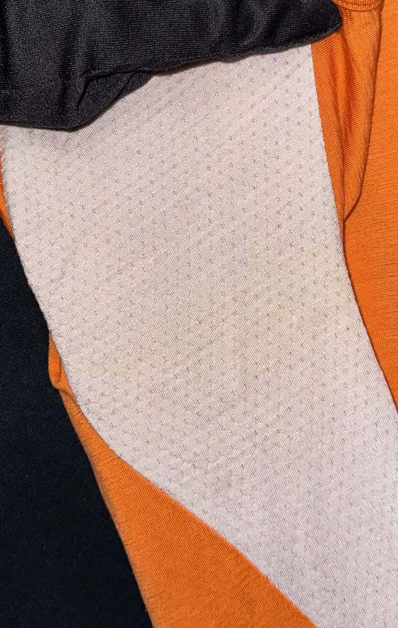Icebreaker Icebreaker t Shirt Merino Wool 1/4 Zip short sleeve orange Size US L / EU 52-54 / 3 - 6 Thumbnail