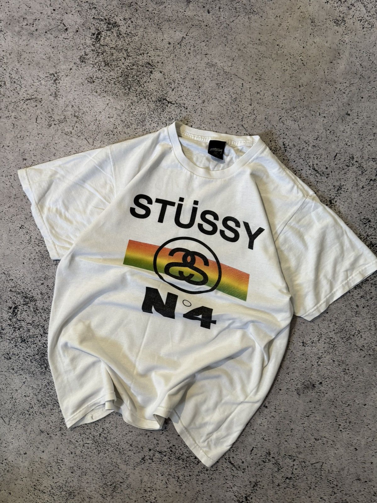 Stussy Streetwear × Stussy * Vintage VINTAGE Y2K STUSSY N4 BIG LOGO Size M / US 6-8 / IT 42-44 - 4 Thumbnail