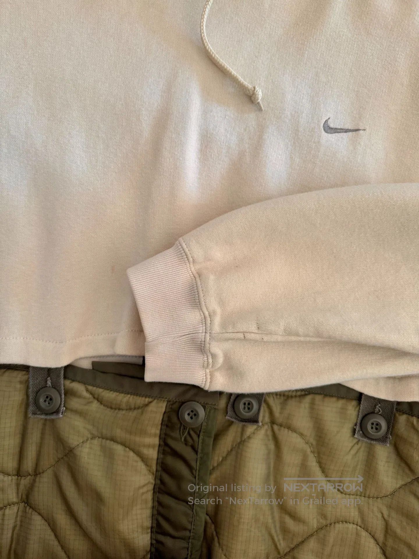 Vintage Megarments Remake Liner Pullover Hoodie. Size US M / EU 48-50 / 2 - 5 Thumbnail
