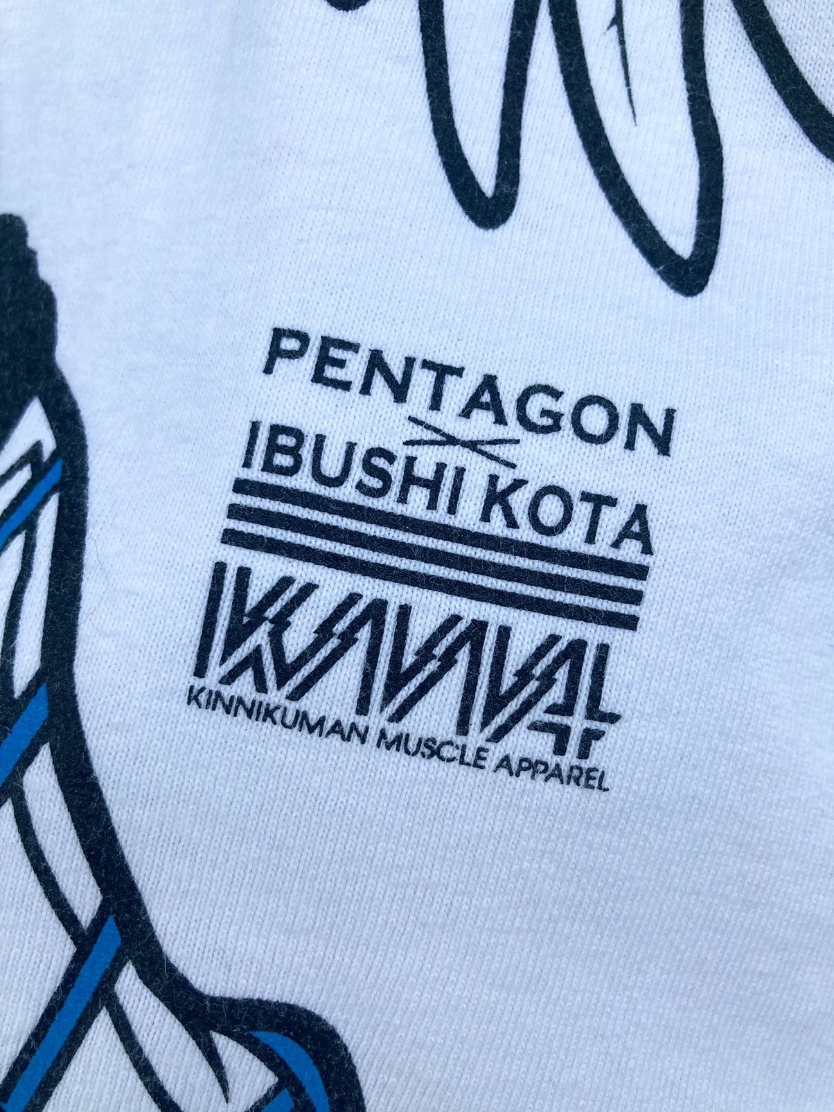 WWE × WWF Pentagon x Ibushi Kota Japanese Wrestler Size US XL / EU 56 / 4 - 2 Thumbnail