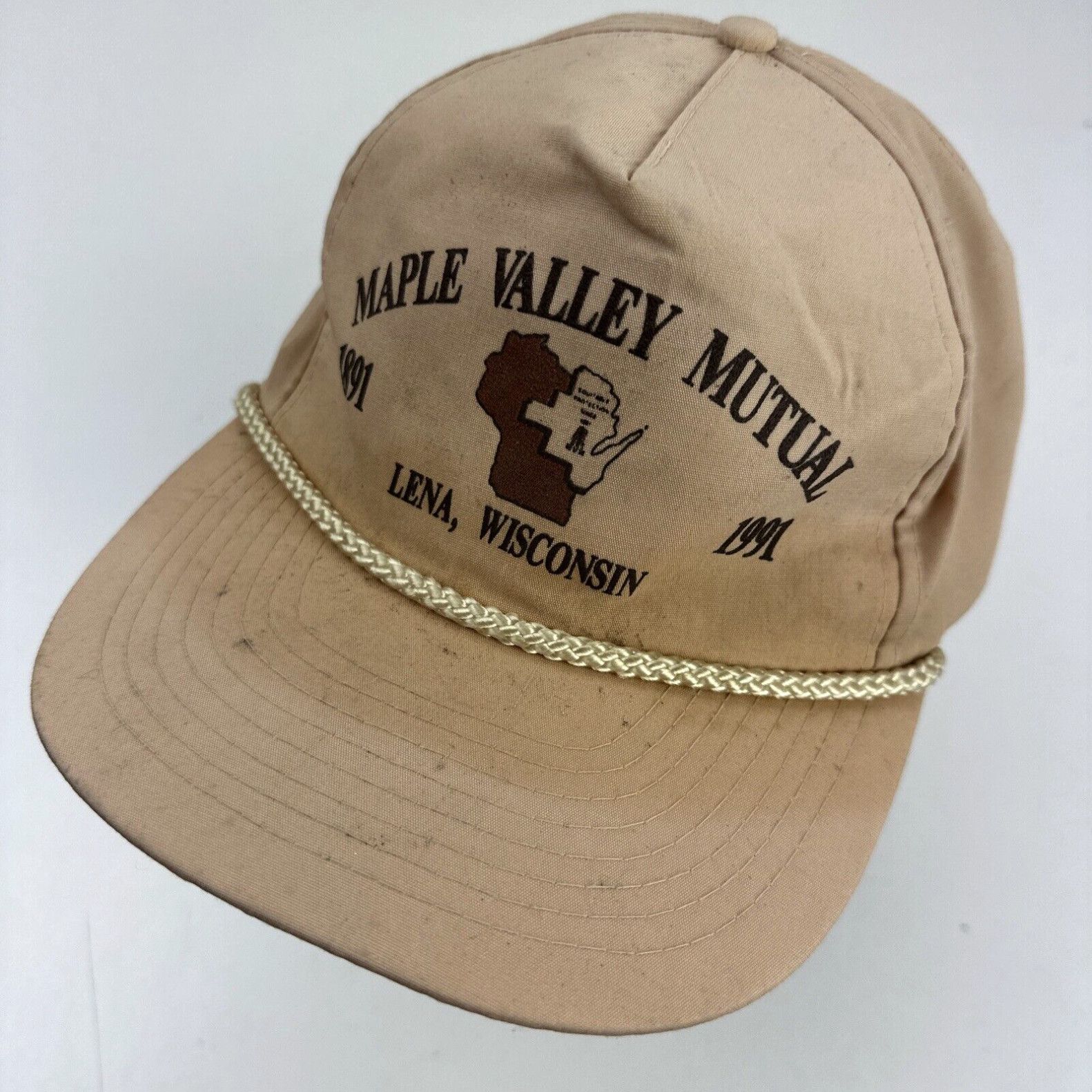 Bally Maple Valley Mutual Ball Cap Hat Adjustable Baseball Lena 