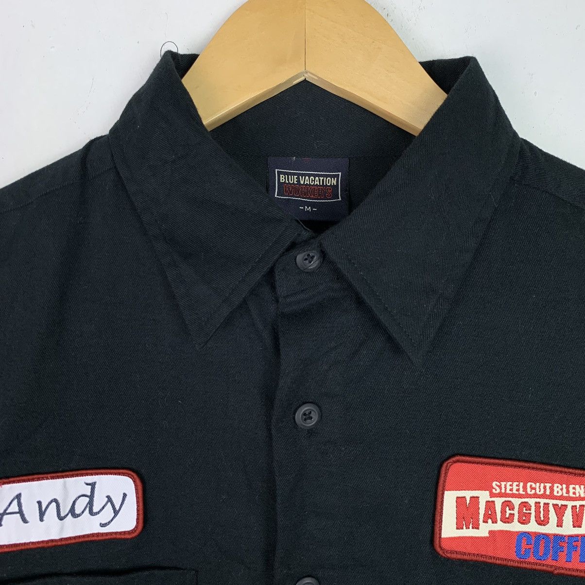 Japanese Brand × Vintage Vintage Blue Vacation Worker's Work wear Jacket Size US L / EU 52-54 / 3 - 2 Thumbnail