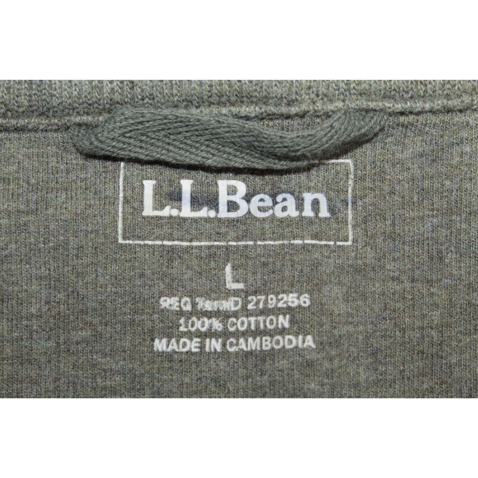 L.L. Bean LL Bean Mens Mock Neck Full Zip Jacket Cardigan Sweater Size US M / EU 48-50 / 2 - 10 Thumbnail