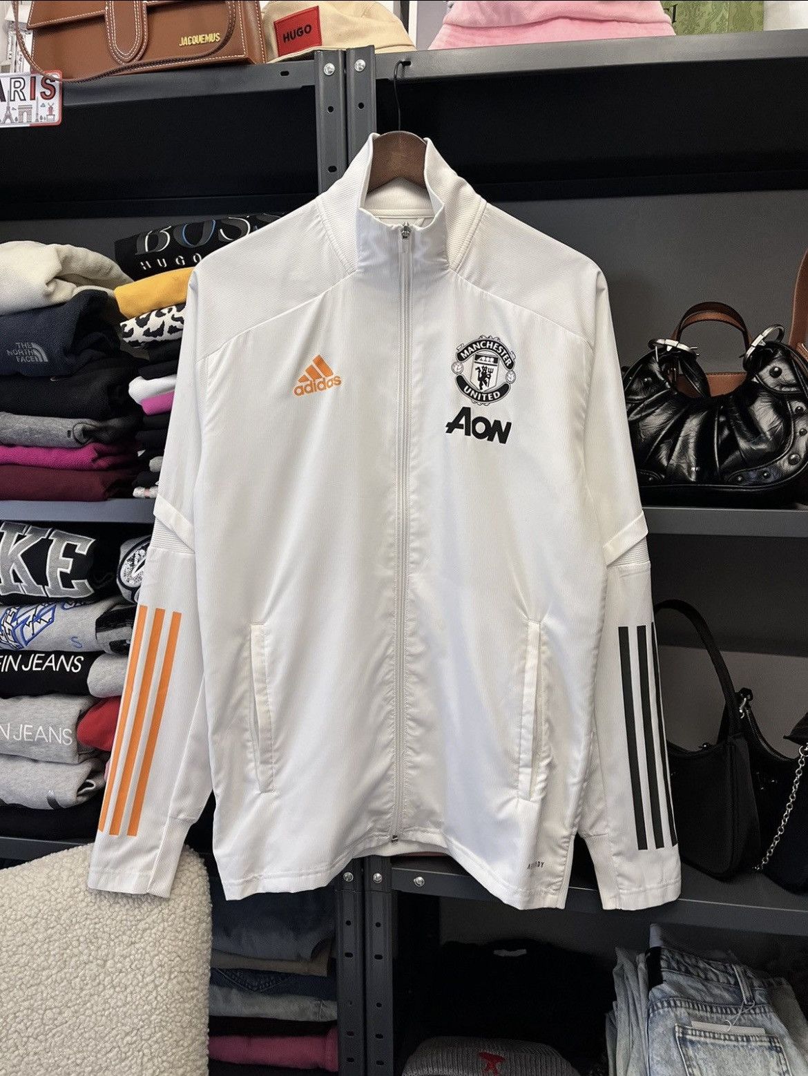 Adidas Adidas Manchester United Jacket Size US S / EU 44-46 / 1 - 1 Thumbnail
