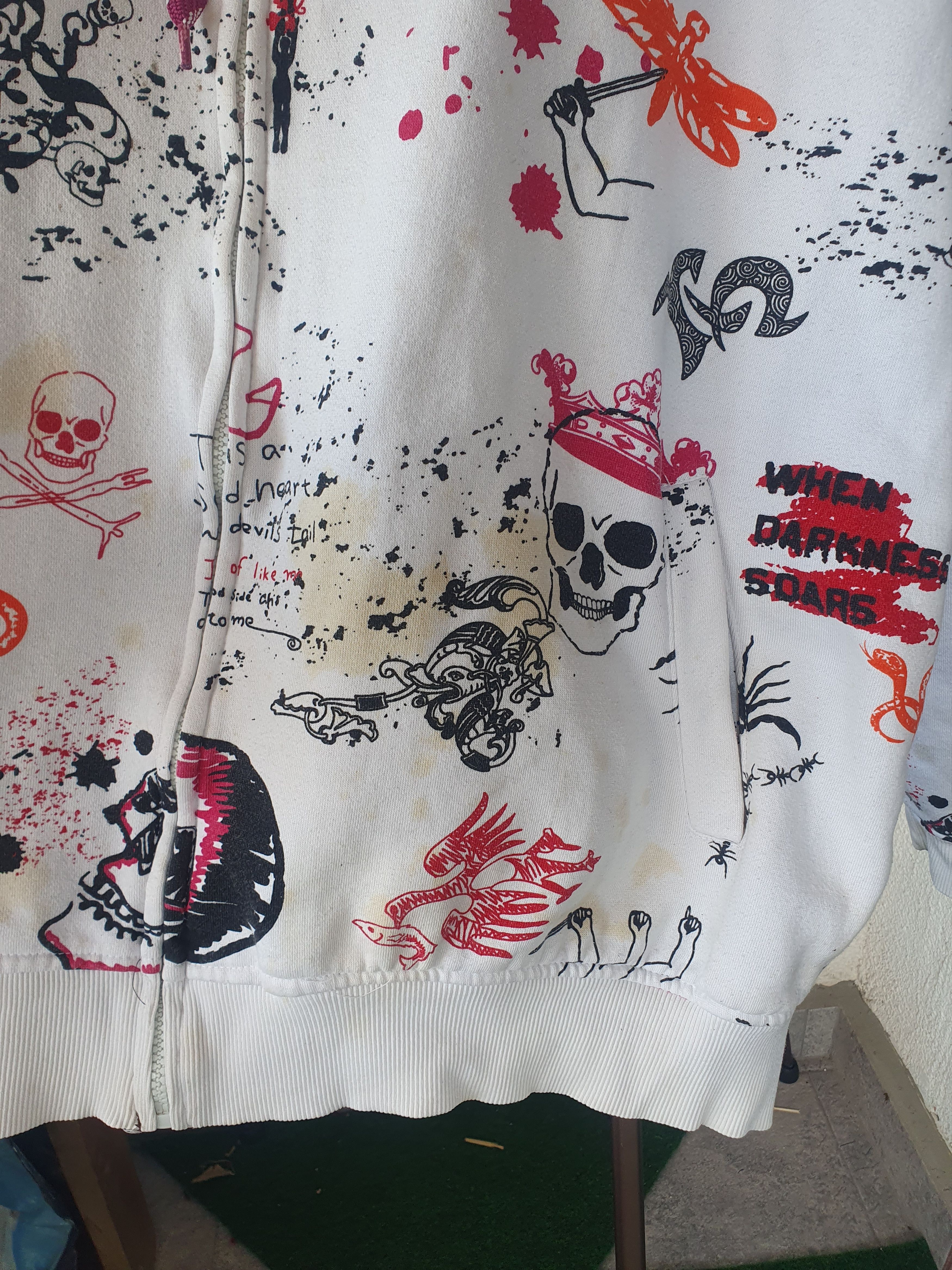 Vintage Russo Spirit Reversible Hoodie Vintage Y2K SWAG sz 3XL Size US XXL / EU 58 / 5 - 13 Thumbnail