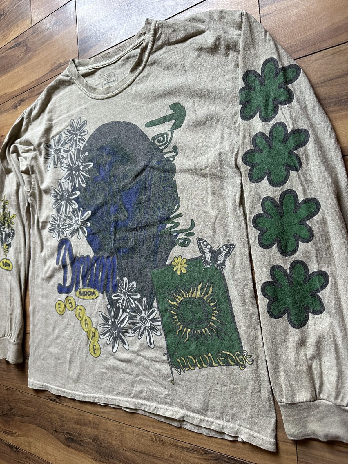 Other Dream Bloom Escape Graphic Long Sleeve Shirt Size M / US 6-8 / IT 42-44 - 4 Thumbnail
