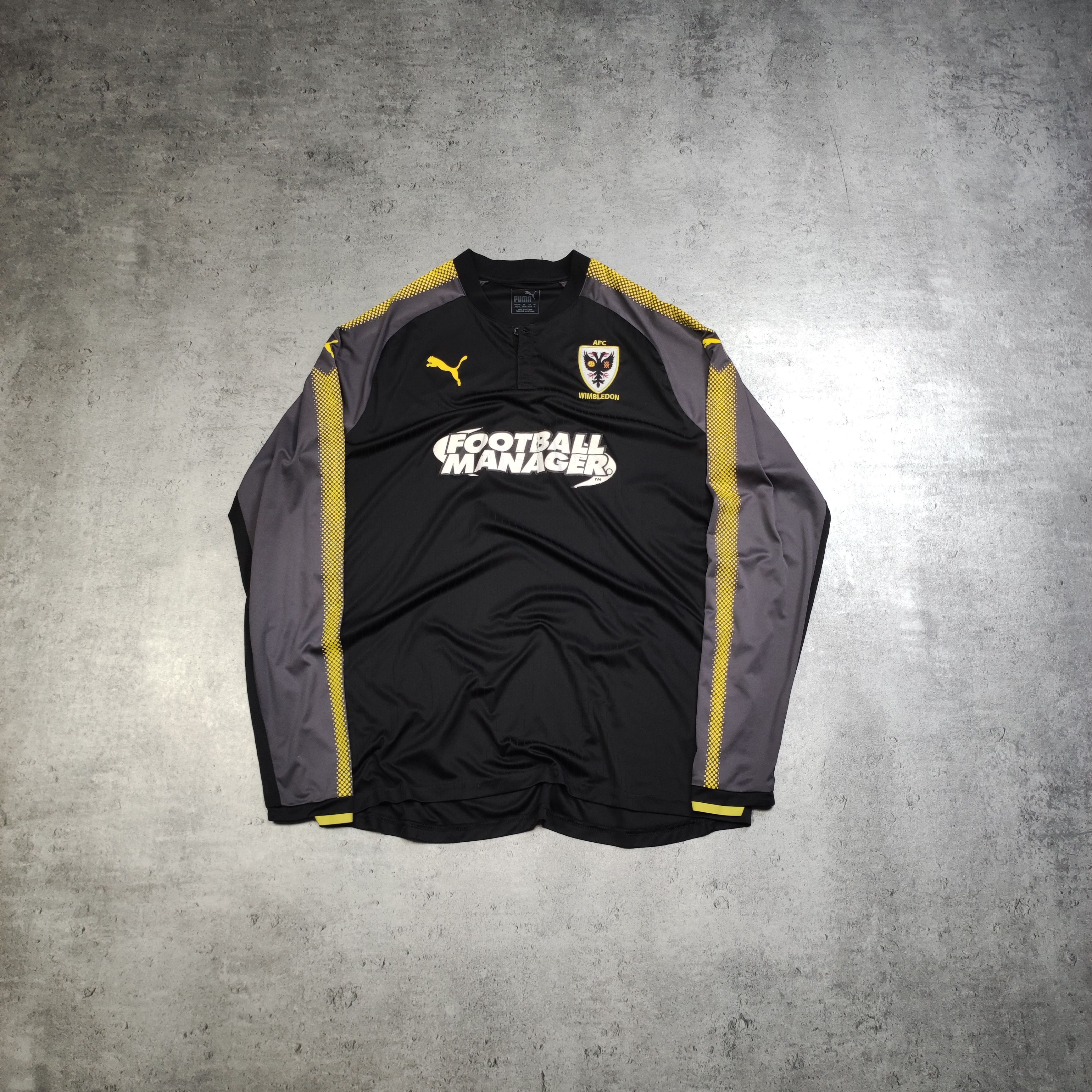 Other RARE Wimbledon FC 18/19 Third Set Longsleeve Player Jersey Size US XL / EU 56 / 4 - 1 Thumbnail