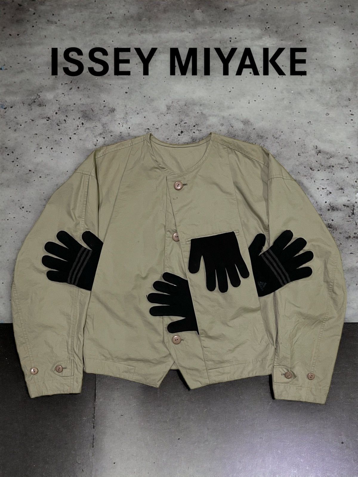 Issey Miyake 🔥S/S 1990 ISSEY MIYAKE BONDAGE POCKET BOMBER JACKET Size US L / EU 52-54 / 3 - 2 Thumbnail