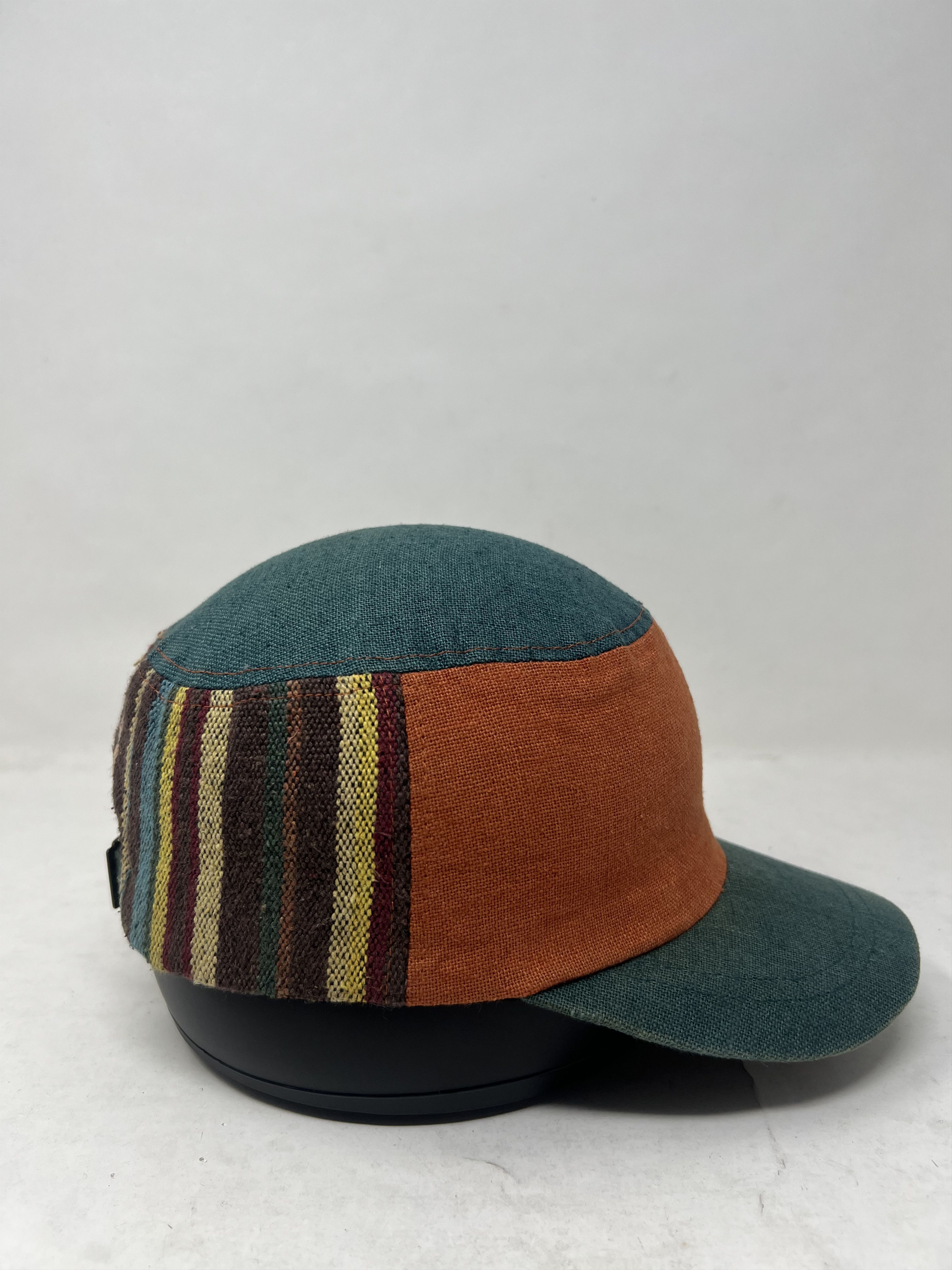 If Six Was Nine Navajo Plateau Style Patchwork Patrol Cap Size ONE SIZE - 4 Thumbnail