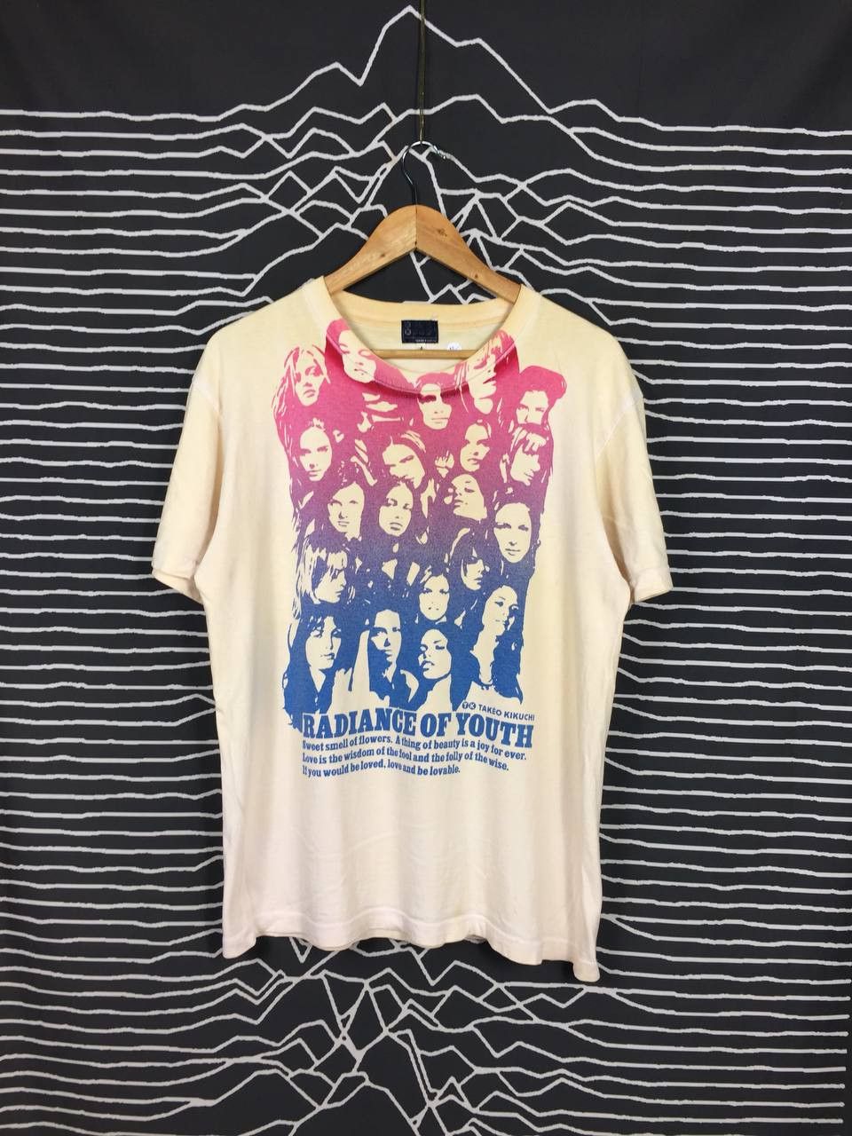 Japanese Brand TK Takeo Kikuchi Radiance Of Youth Over Print Tee Size US XL / EU 56 / 4 - 1 Thumbnail