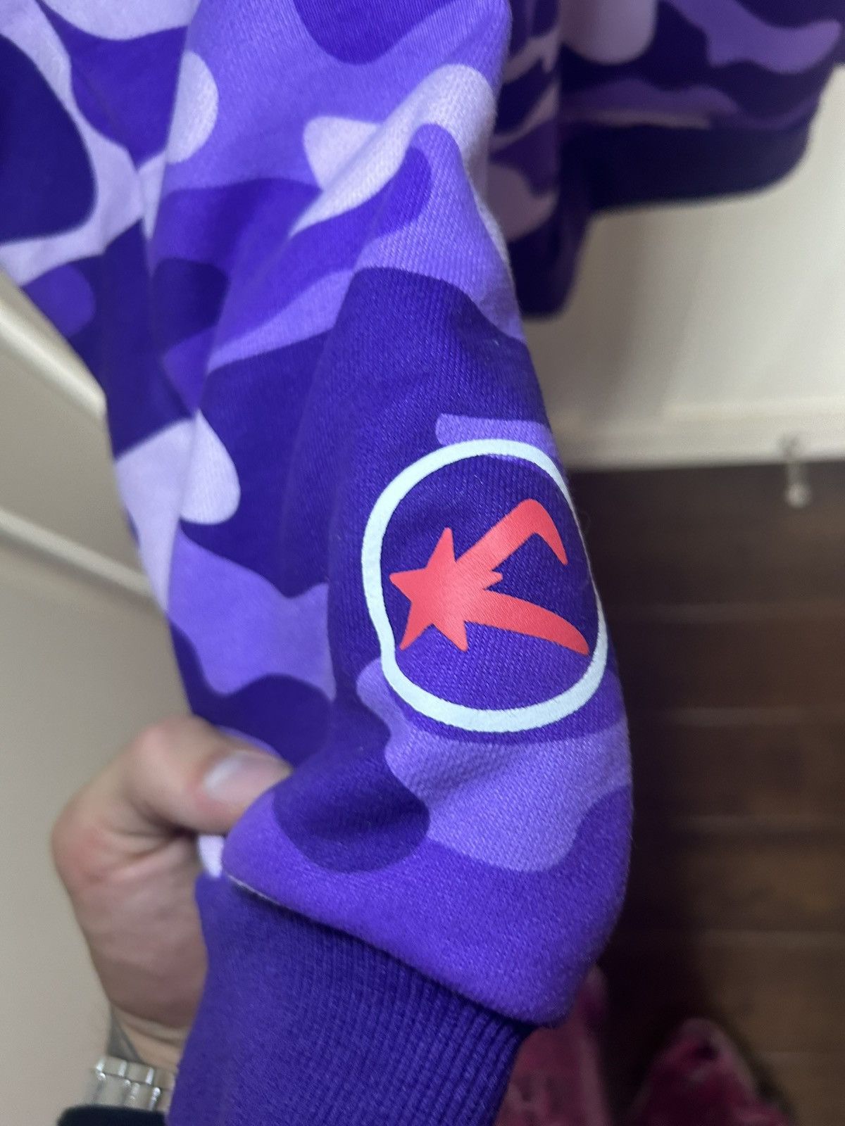Kanto Starter Kanto Starter Gengar purple camo full zip with velcro face Size US XL / EU 56 / 4 - 4 Thumbnail