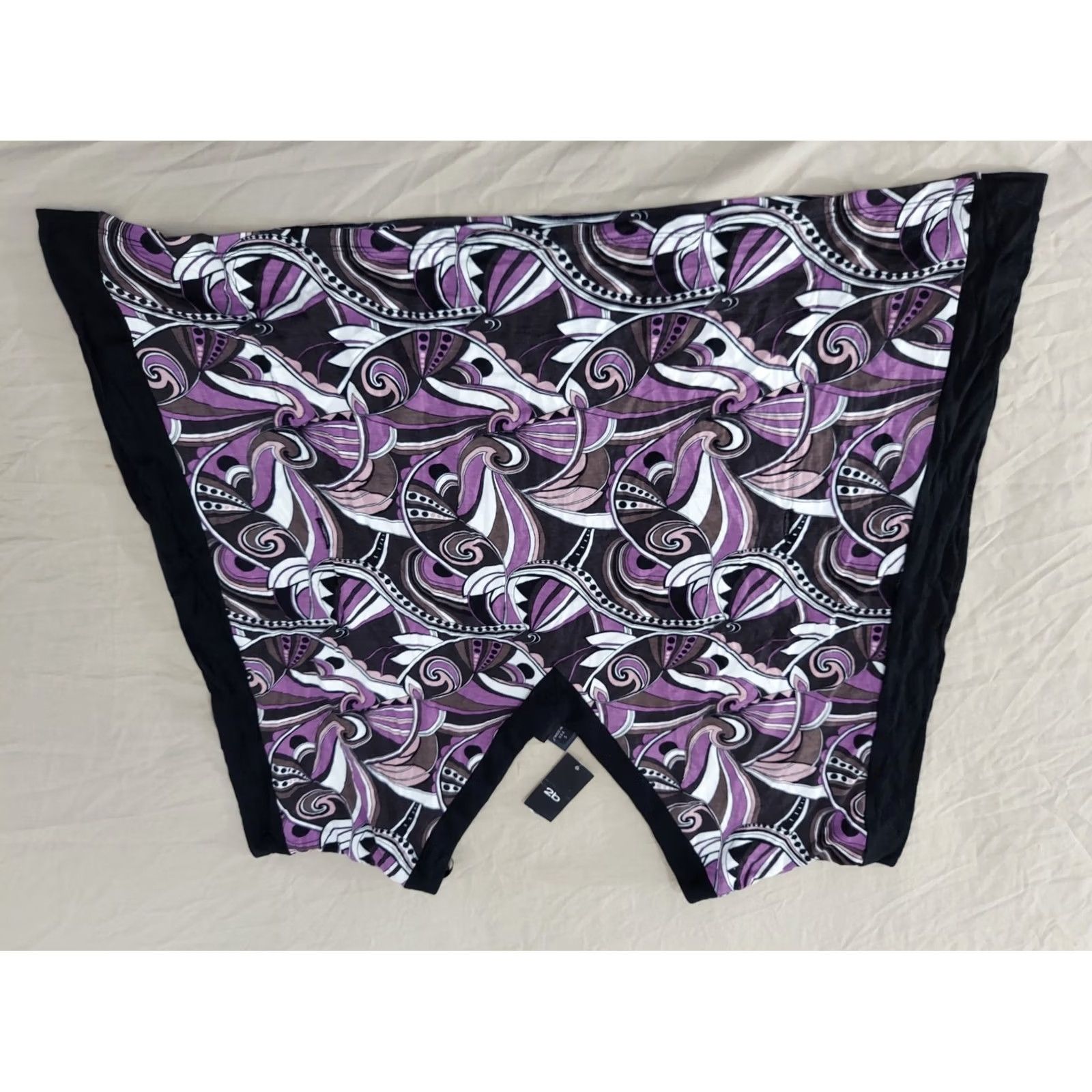 Bebe bebe Poncho S Small Purple Womens Size S / US 4 / IT 40 - 7 Thumbnail
