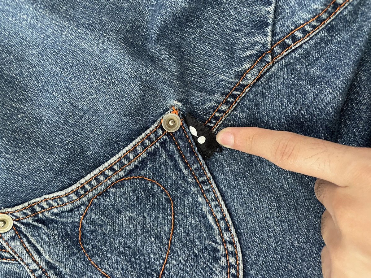 If Six Was Nine × Japanese Brand × Vintage Issey Miyake Merci beaucoup Jeans Size US 29 - 5 Thumbnail