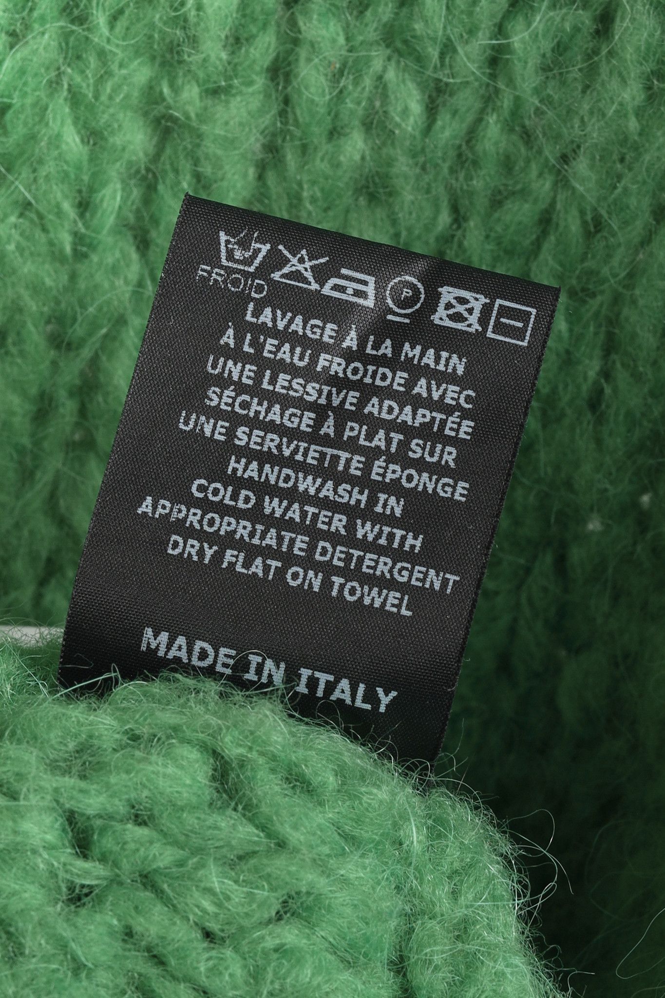 Isabel Marant Etoile Isabel Marant Étoile Green Oversized Alpaca Wool Sweater Size XS / US 0-2 / IT 36-38 - 9 Thumbnail