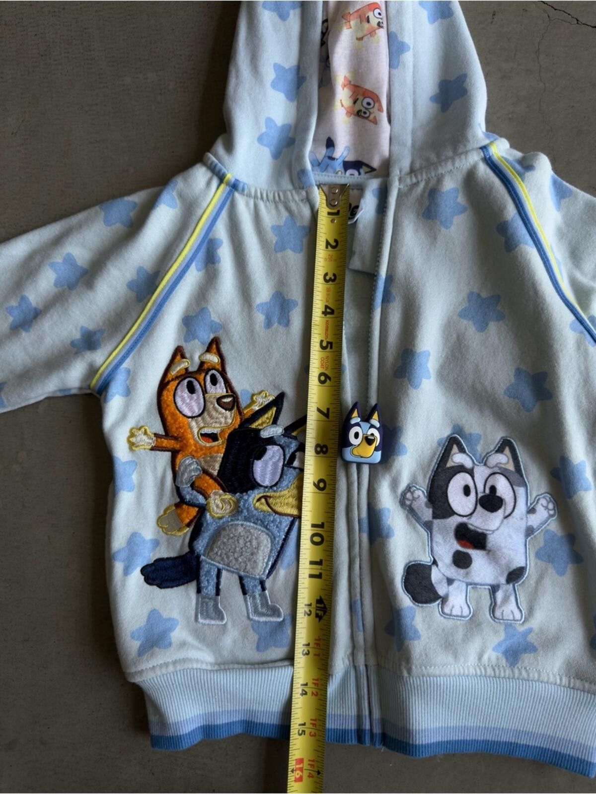 Blue Blue Japan Bluey / Character Zip Hoodie / Boys Size 5 Size US XXS / EU 40 - 11 Thumbnail