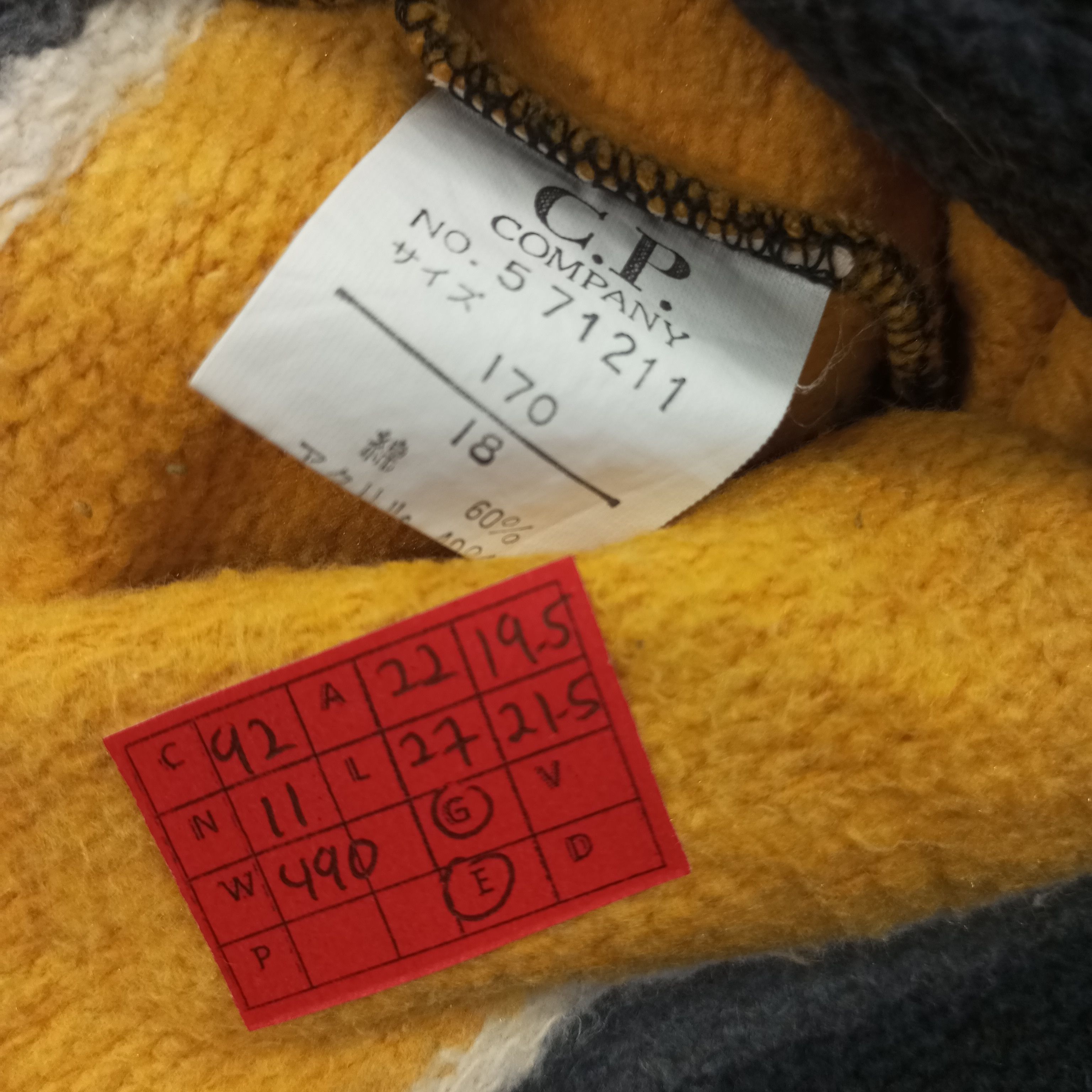 C.P. Company × Vintage CP Company Nice Stripes Design Vintage Sweatshirt Size US M / EU 48-50 / 2 - 7 Thumbnail