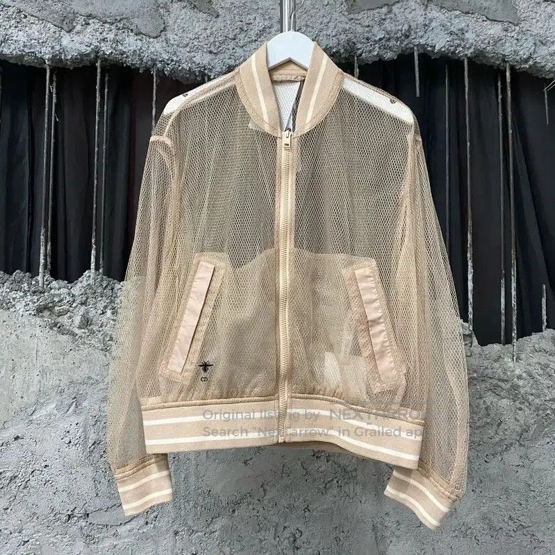 Dior Dior Spring Autumn Sheer Pink Jacket . Size XXS / US 00 / IT 34 - 1 Thumbnail