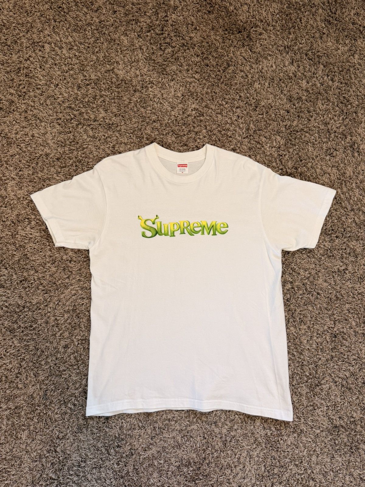 Supreme supreme shrek tee Size US M / EU 48-50 / 2 - 1 Thumbnail