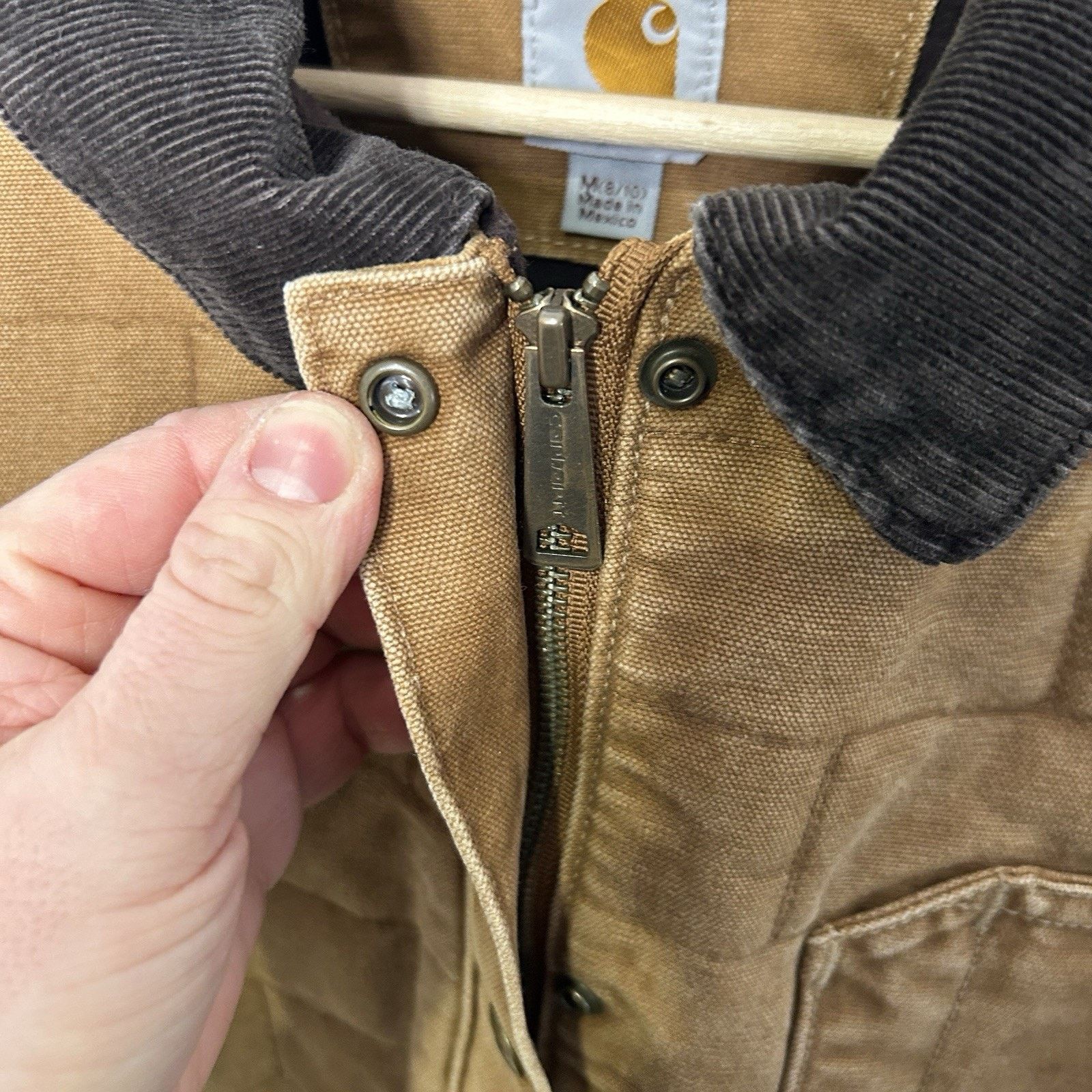 Carhartt Carhartt Sandstone Sherpa-Lined Newhope “Brown” 101405 Size M / US 6-8 / IT 42-44 - 13 Thumbnail