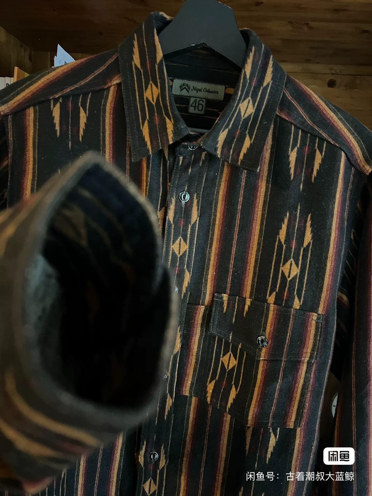 Nigel Cabourn Nigel Cabourn Navajo Shirt Size US S / EU 44-46 / 1 - 4 Thumbnail