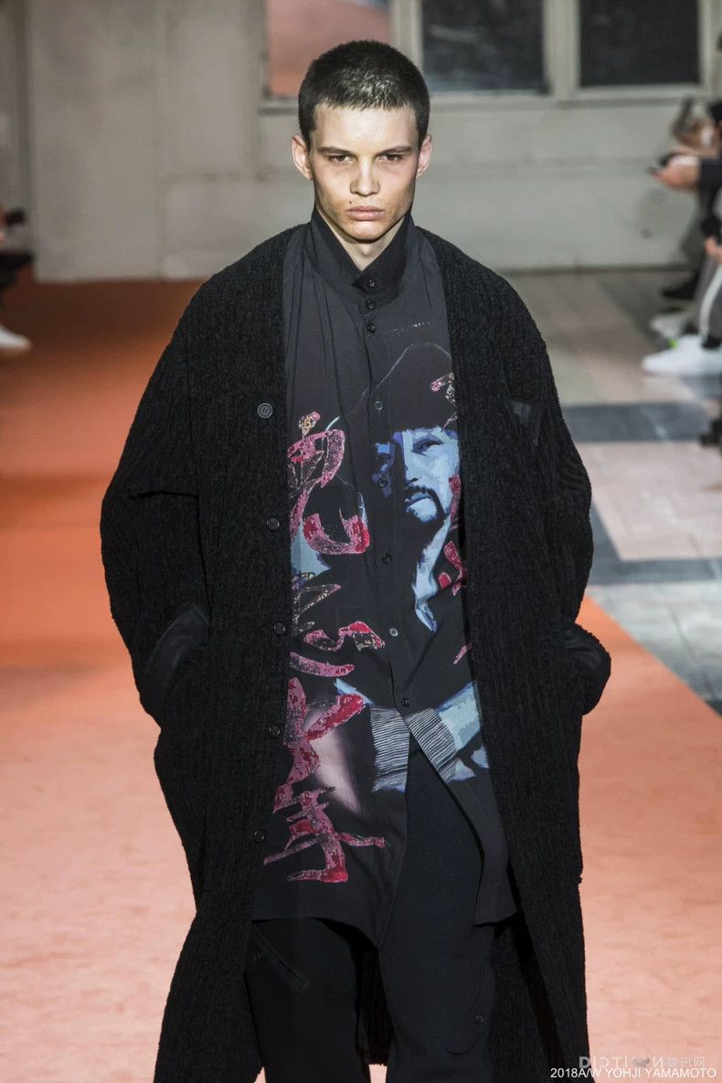 Yohji Yamamoto Yohji Yamamoto Wool Knit Coat AW2018 Size US M / EU 48-50 / 2 - 1 Thumbnail