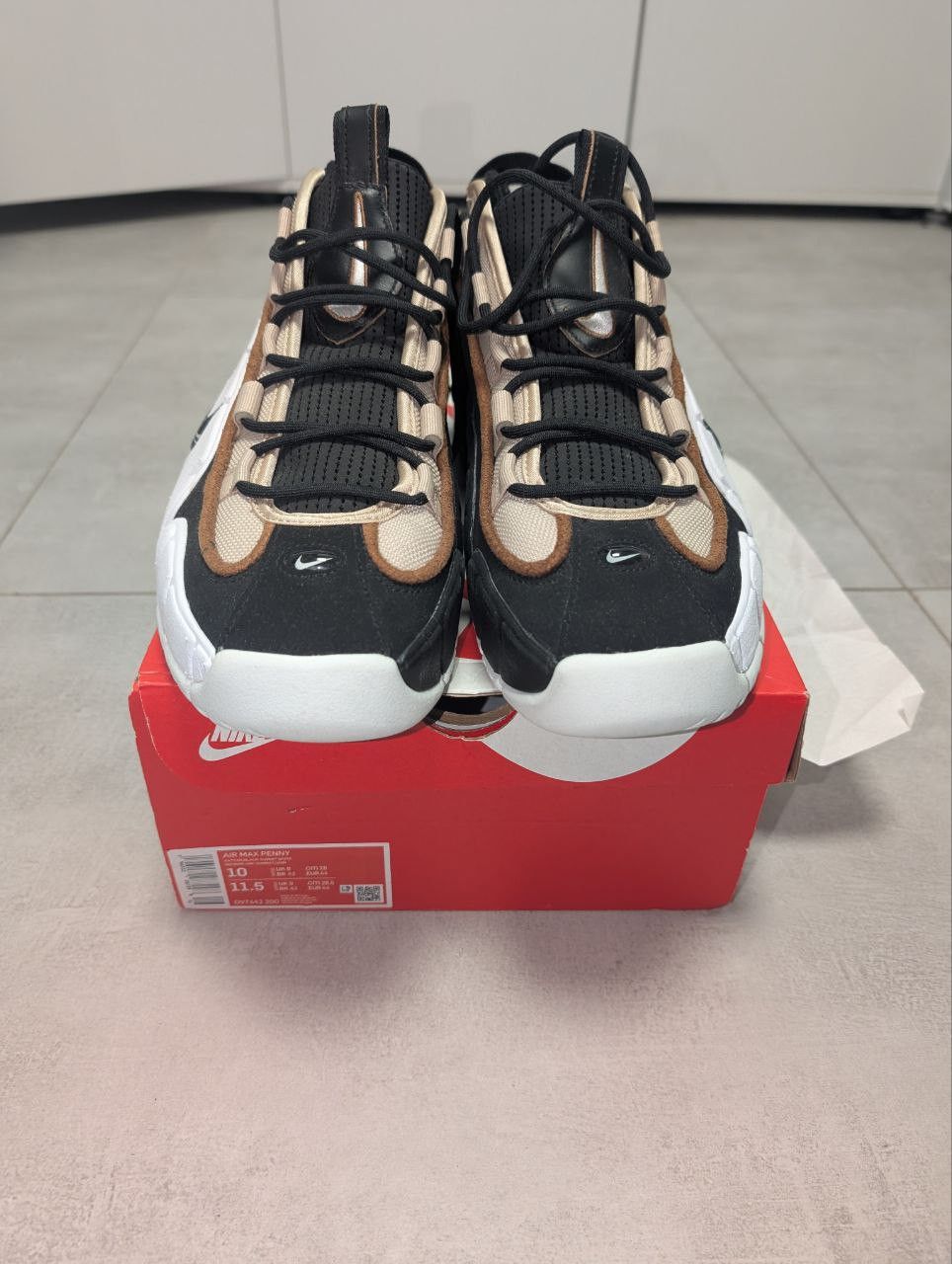 Nike Nike Air Max Penny 1 RATTAN/black-summit white Size US 11 / EU 44 - 4 Thumbnail