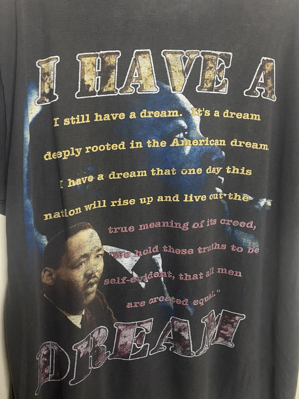 Rap Tees Vintage 1990’s Martin Luther King Jr. Rap Tee All over Print Size US XL / EU 56 / 4 - 4 Thumbnail
