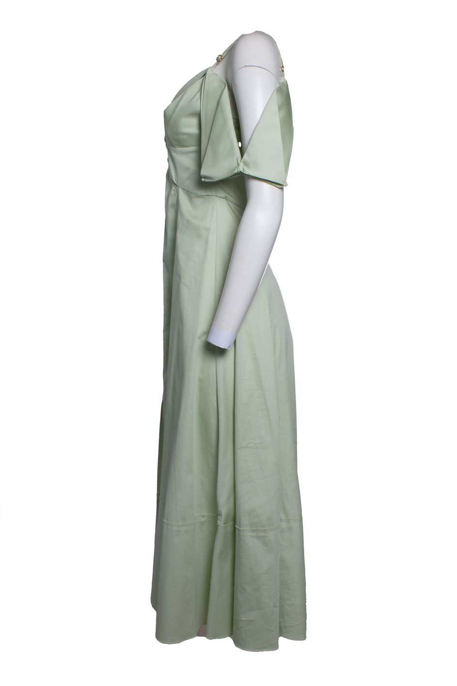 Cult Gaia Cult Gaia, green Dina off shoulder midi dress Size XS / US 0-2 / IT 36-38 - 2 Thumbnail