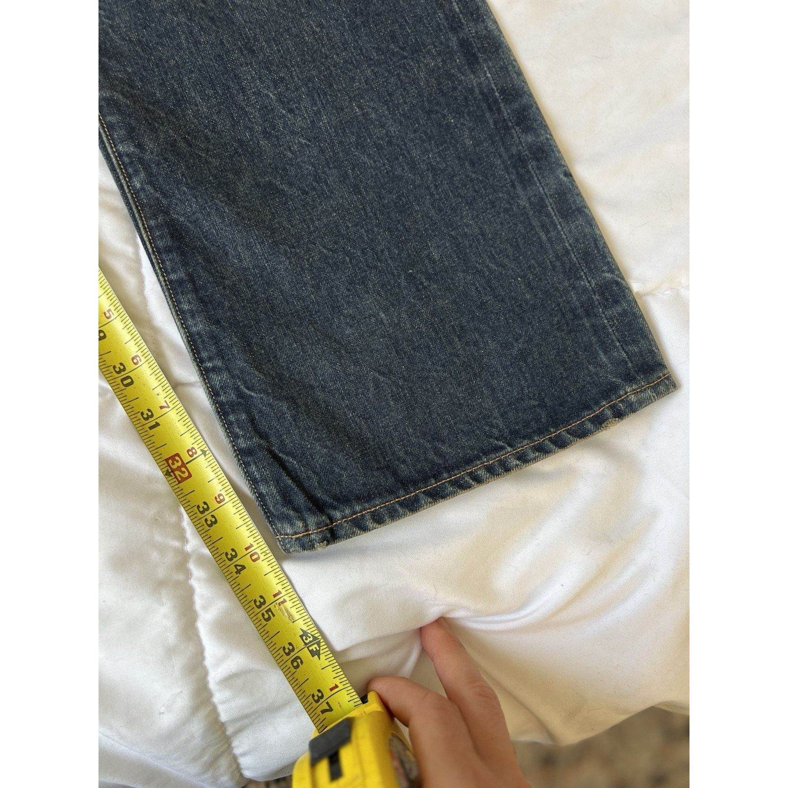 Rising Sun & Co. Rising Sun & Co. Raw Selvedge Denim Jeans Mfg Los Angeles 32 Size US 32 / EU 48 - 11 Thumbnail
