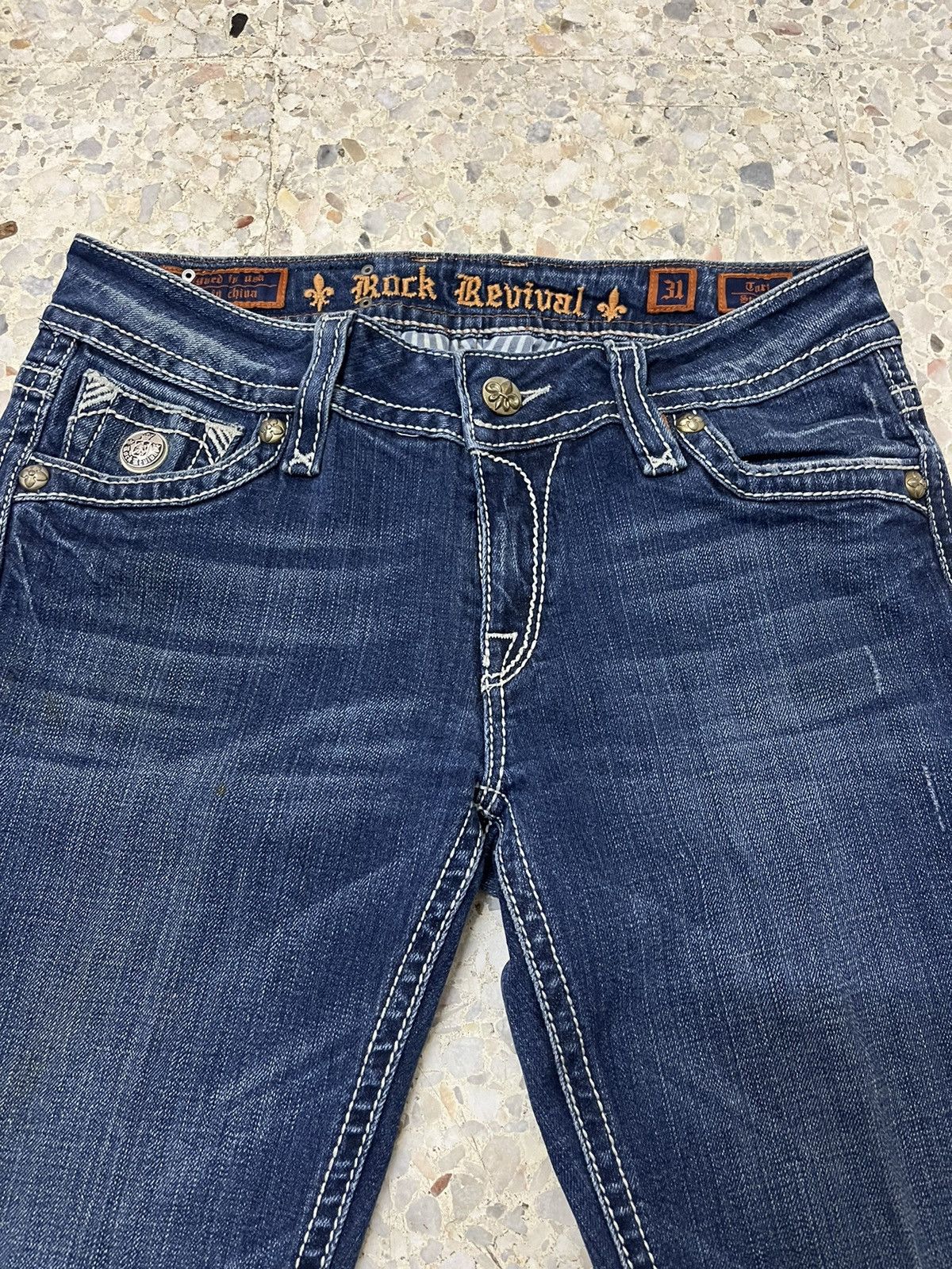 Rock Revival Vintage rock revival jeans Size 31" - 3 Thumbnail