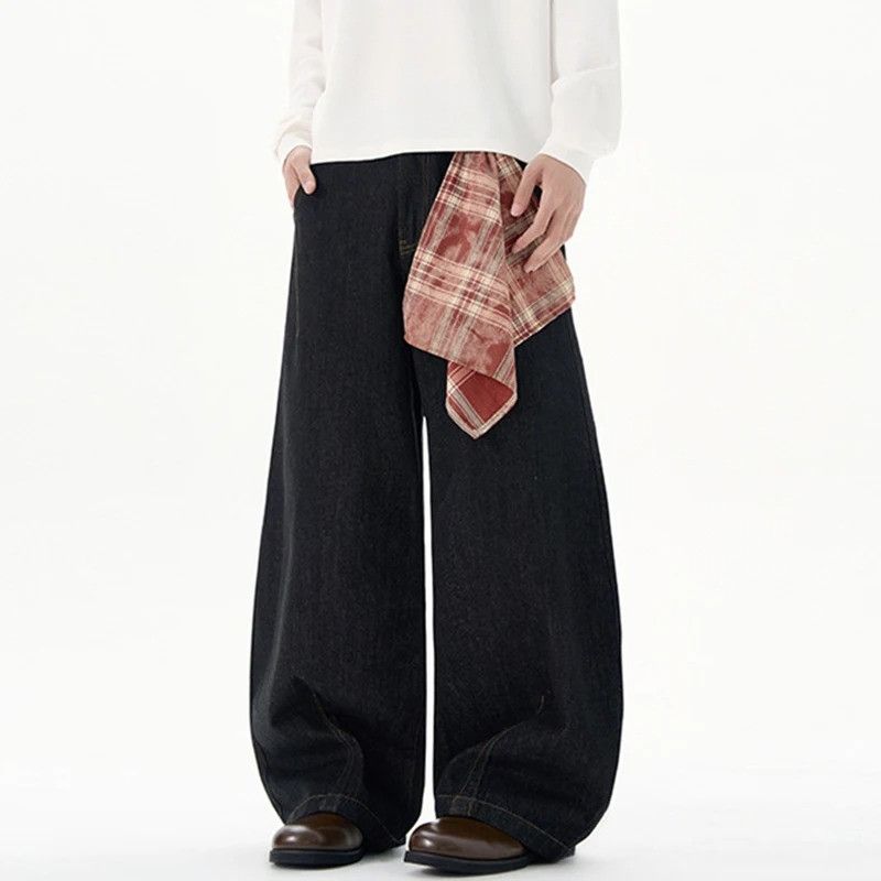 Jean Wide Leg Loose Male Jeans Size US 32 / EU 48 - 1 Thumbnail