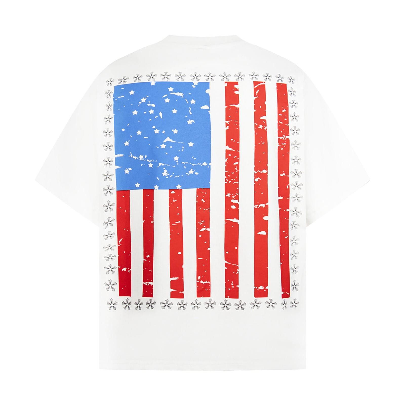 Other Distressed American Flag-Print Oversized Tee Size US M / EU 48-50 / 2 - 3 Thumbnail