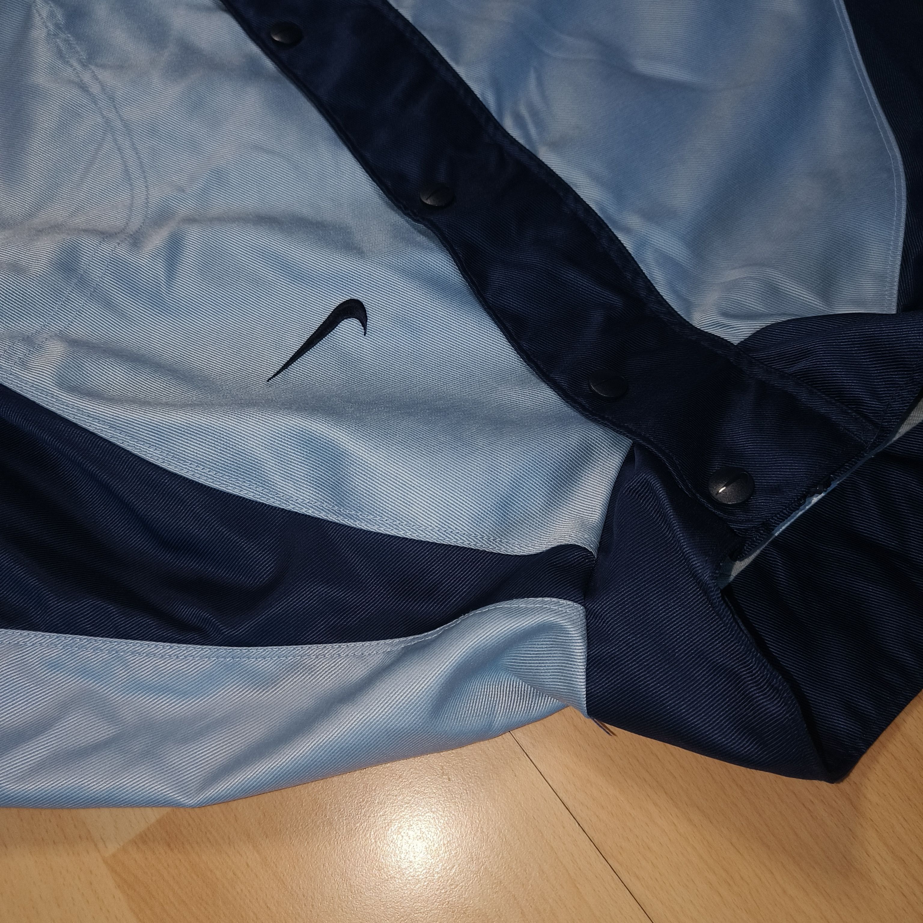 Nike Nike Vintage 90s Big Logo Reversible Jacket Size L / US 10 / IT 46 - 2 Thumbnail